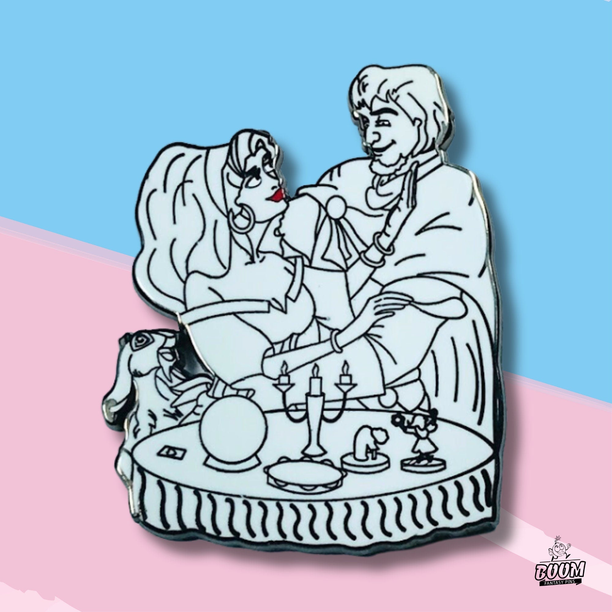 Pin – Esmeralda y el Capitán Febo de El Jorobado de Notre Dame – Disney Fantasy