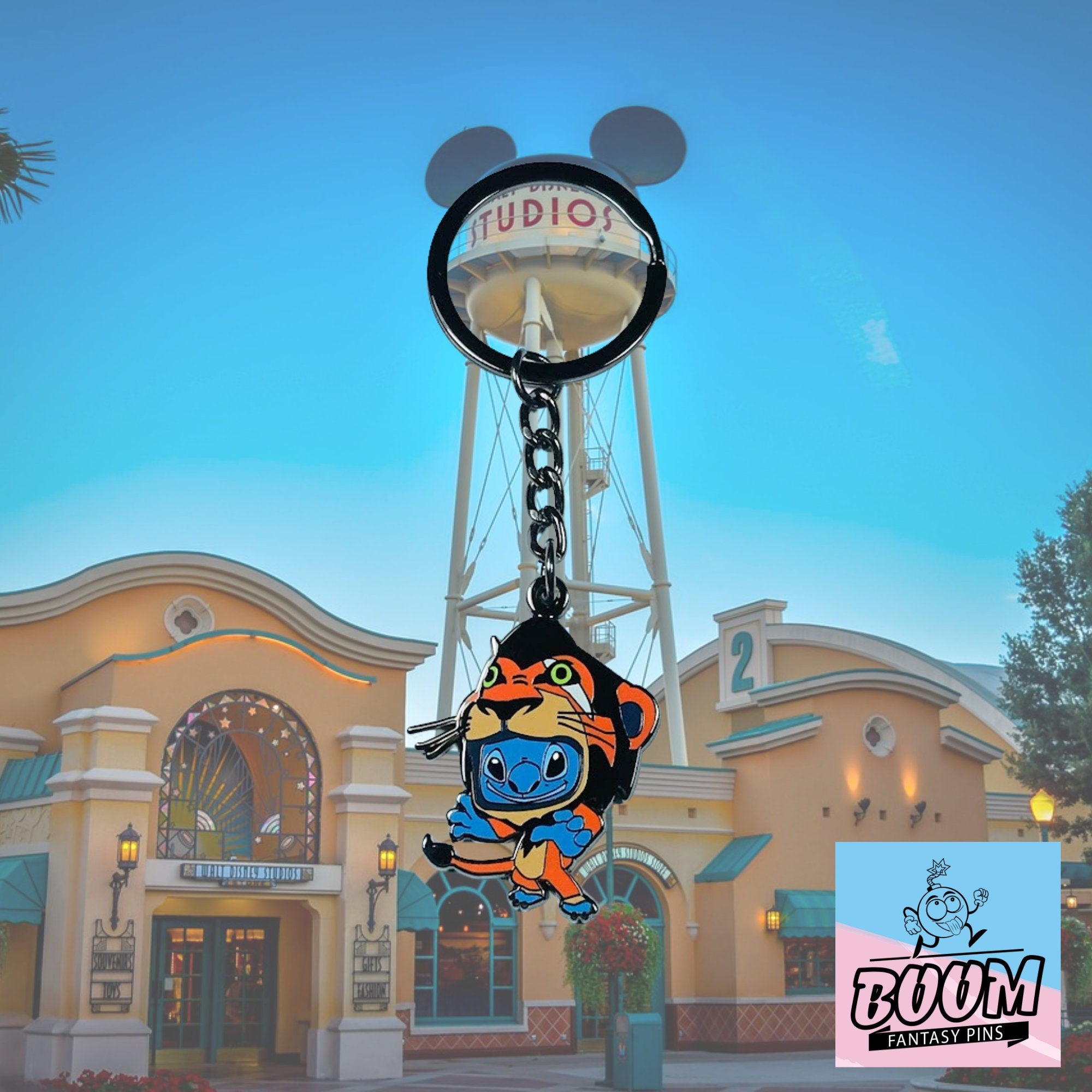 Keychain – Experiment 626 Stitch as Scar from Lilo & Stitch – Disney Fantasy