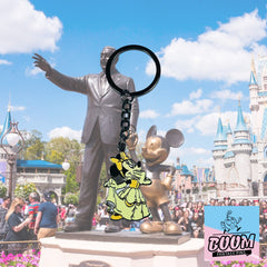 Porte-clés – Minnie Mouse en Belle de La Belle et la Bête – Disney Fantasy