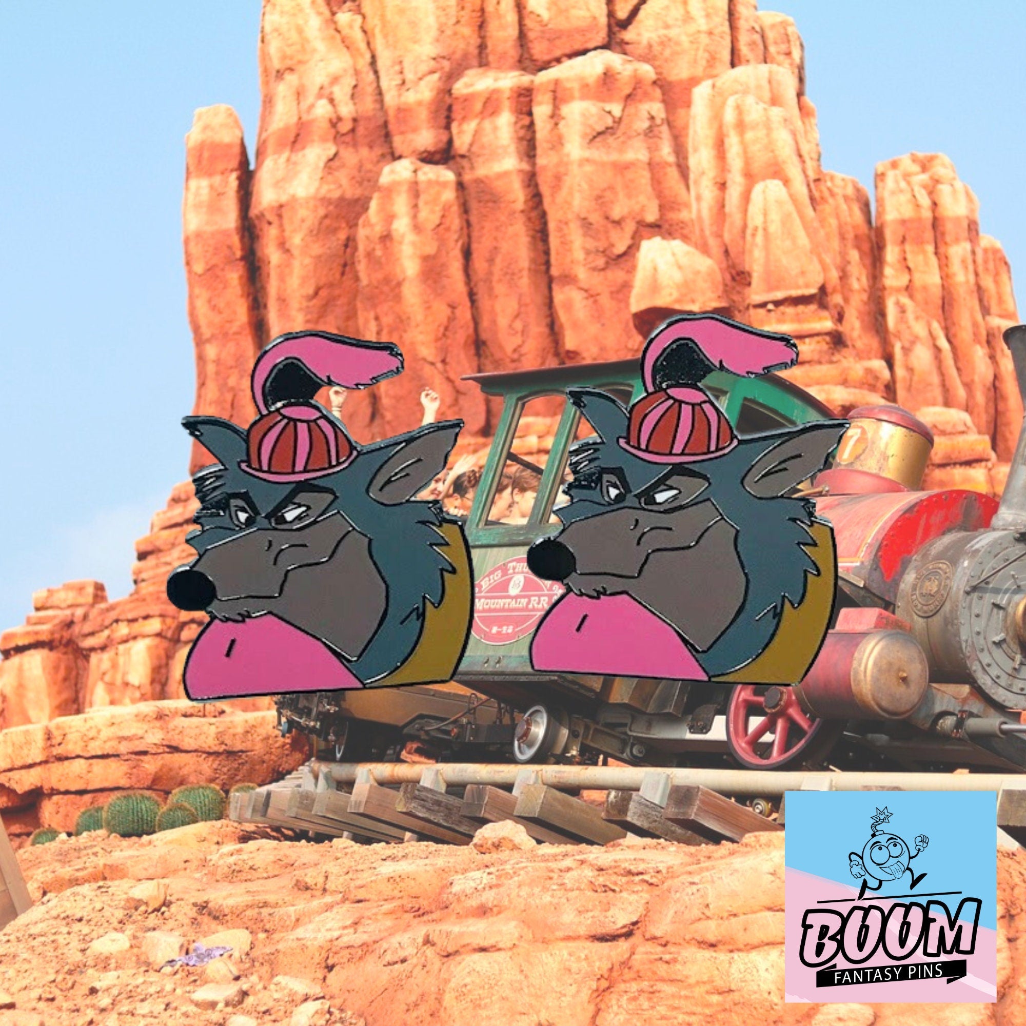 Cufflinks – Sheriff of Nottingham from Robin Hood – Disney Fantasy