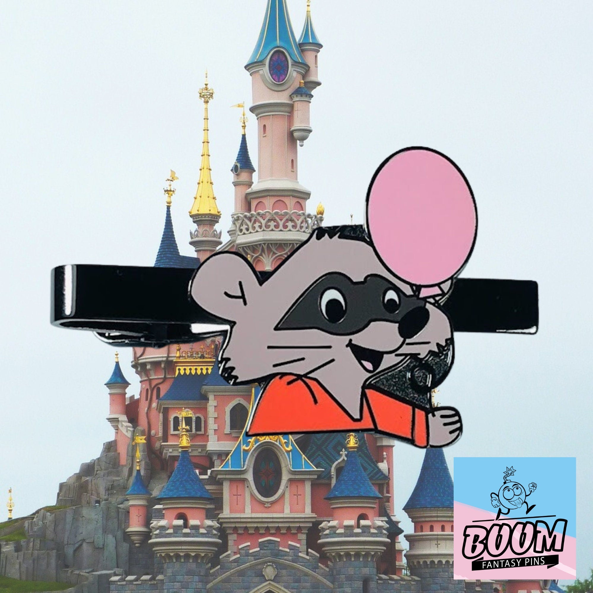 Pinza de corbata – Mapache de Robin Hood – Fantasía Disney