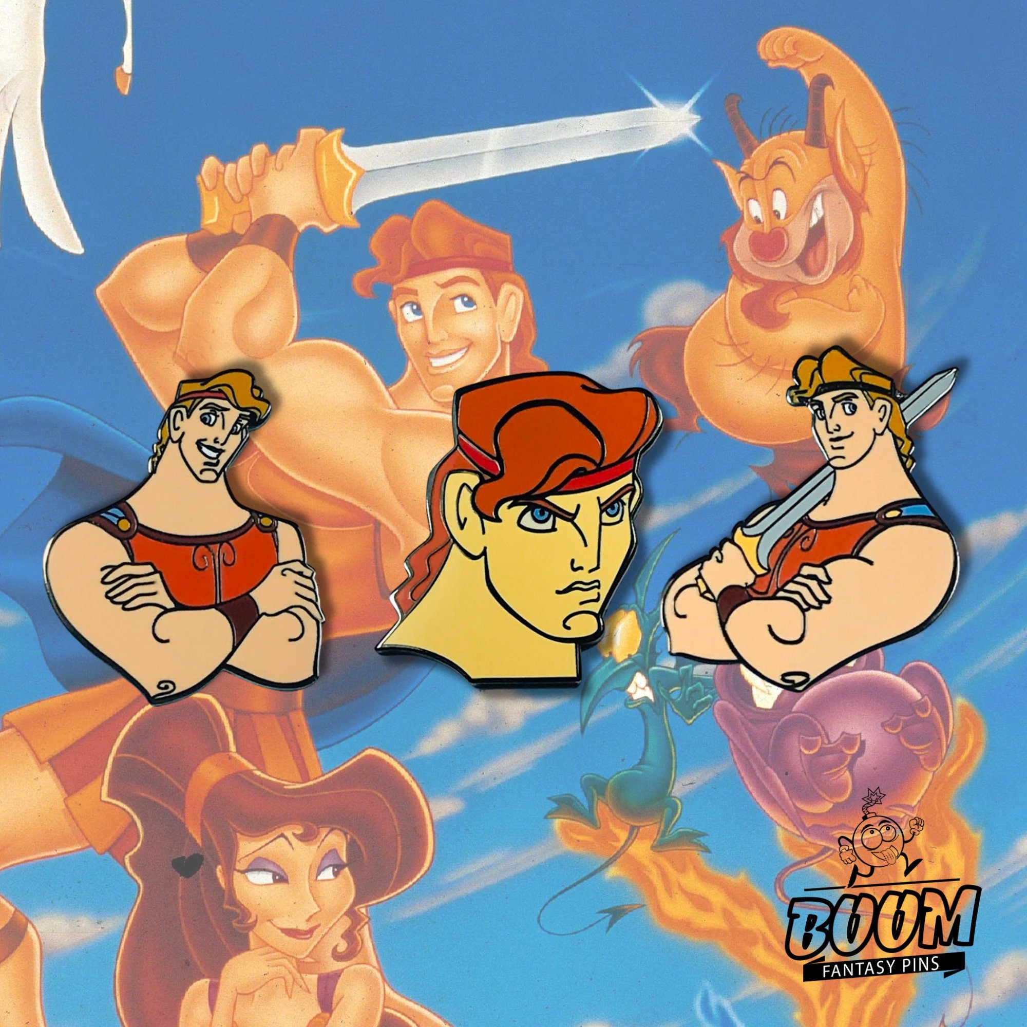 Pin's – Hercule du film Hercule de Disney Fantasy