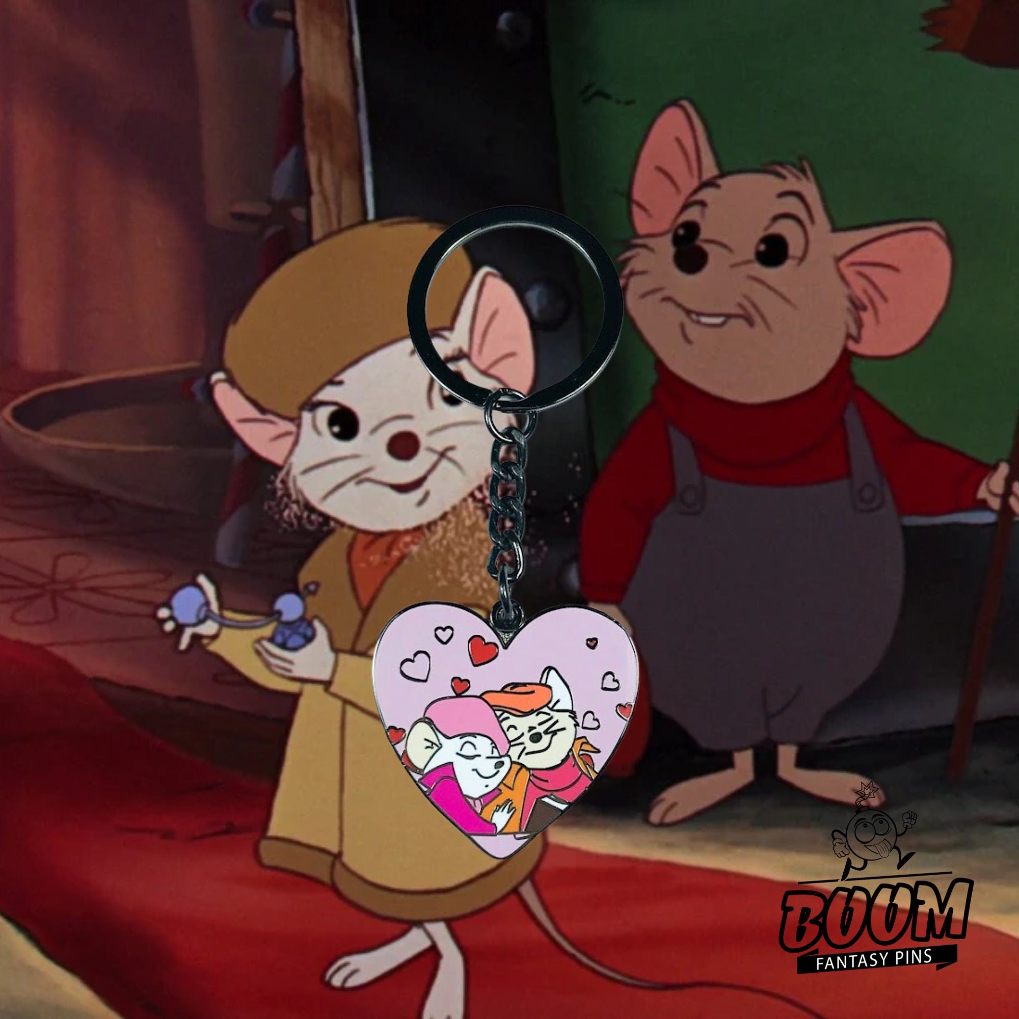 Porte-clés – Bernard des Aventures de Bernard et Bianca – Disney Fantasy