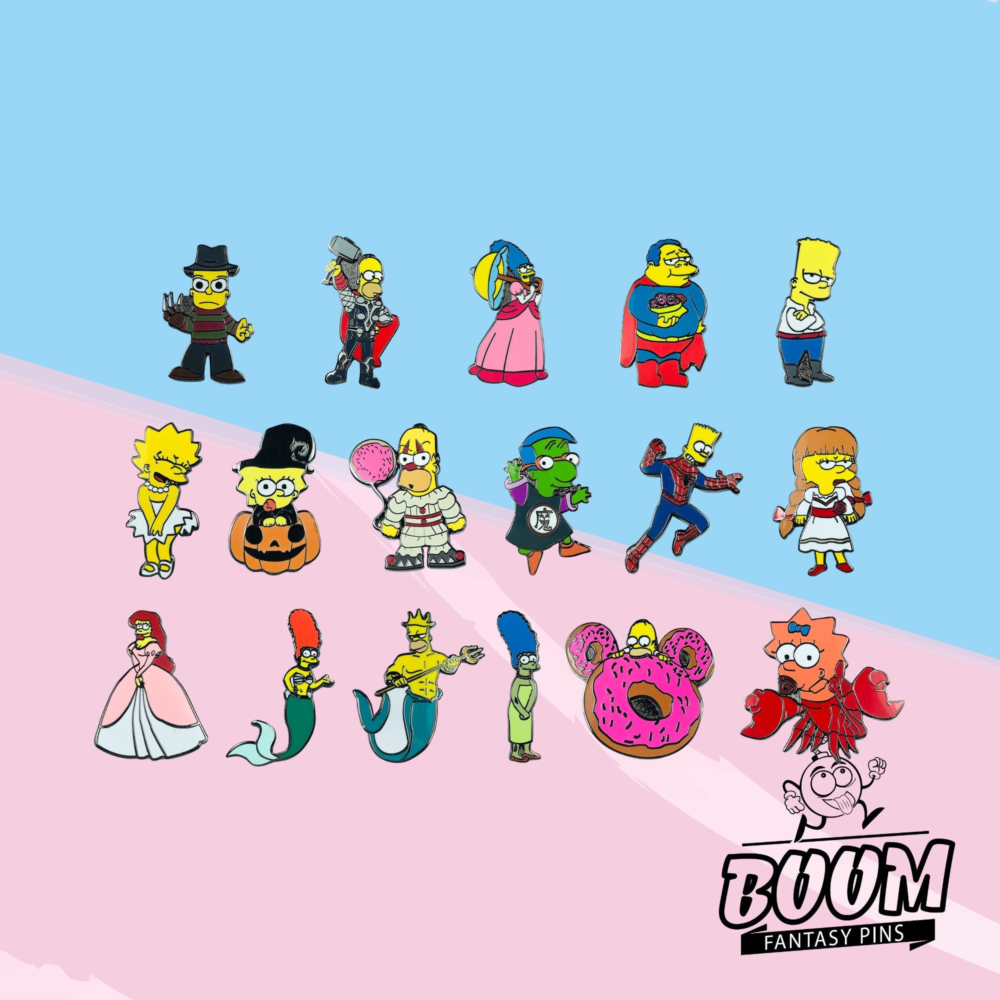 Pin's – Homer Simpson des Simpson – Disney Fantasy