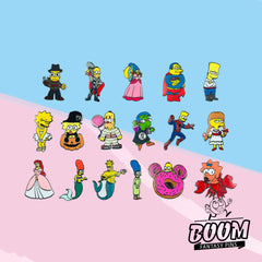 Pin's – Homer Simpson des Simpson – Disney Fantasy