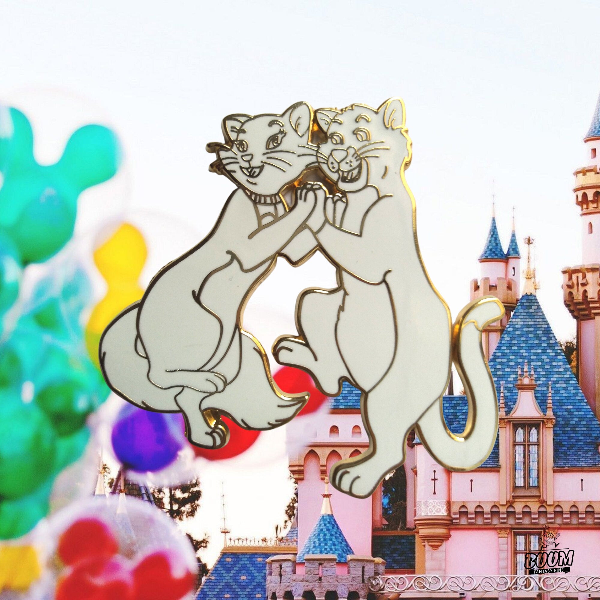 Pin – Duquesa y Thomas O'Malley de Los Aristogatos – Disney Fantasy