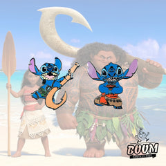Épingle – Expérience 626 Stitch en Moana et Maui de Lilo et Stitch – Disney Fantasy