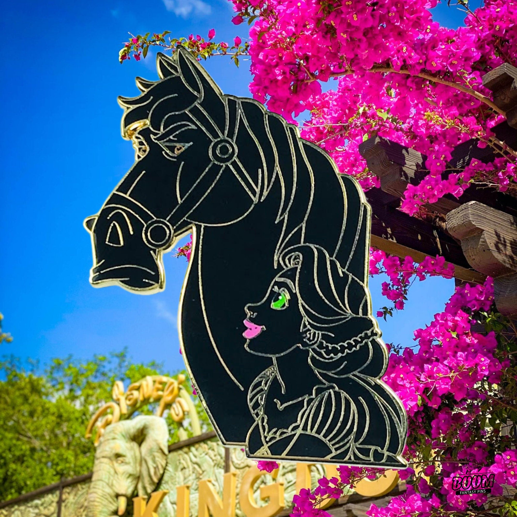 Pin's – Raiponce et Maximus du film Raiponce – Disney Fantasy