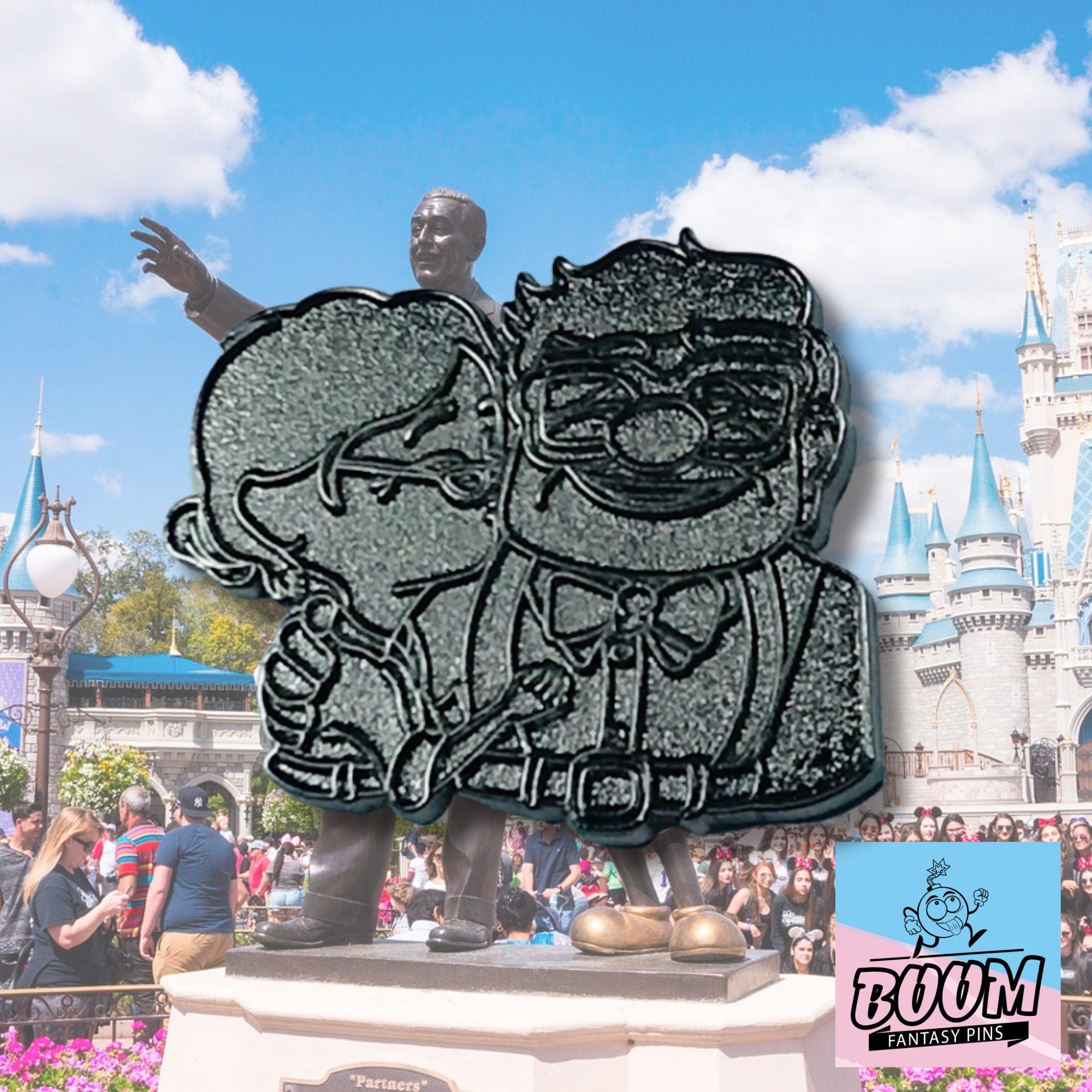 Pin – Carl Fredricksen y Ellie Fredricksen de Up – Disney Fantasy