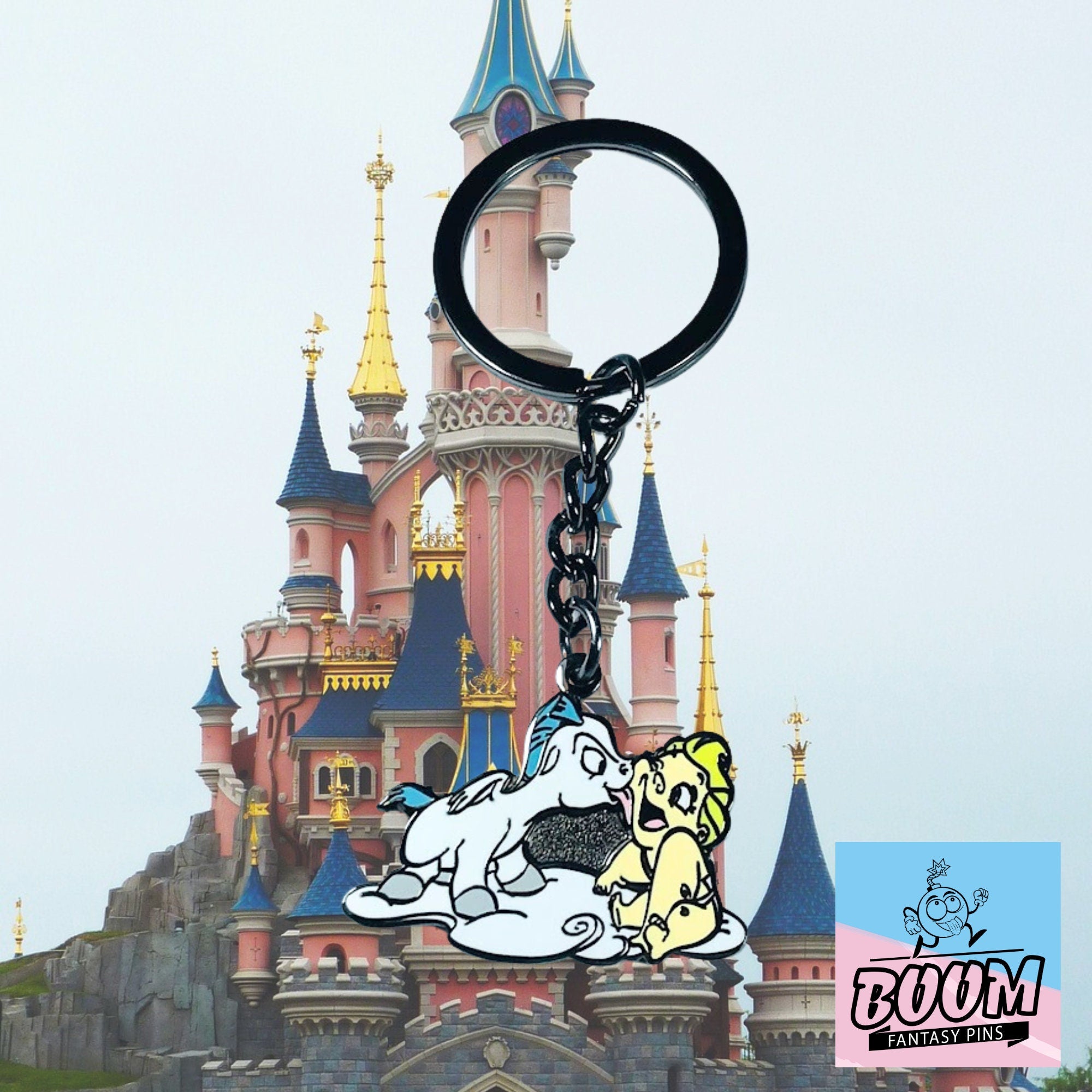 Llavero – Hércules y Pegaso de Hércules Disney Fantasy