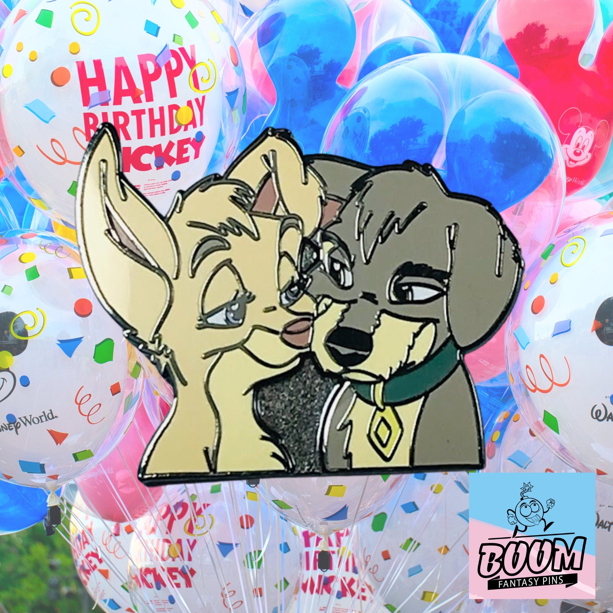 Pin – Ángel y Scamp de La Dama y el Vagabundo – Disney Fantasy