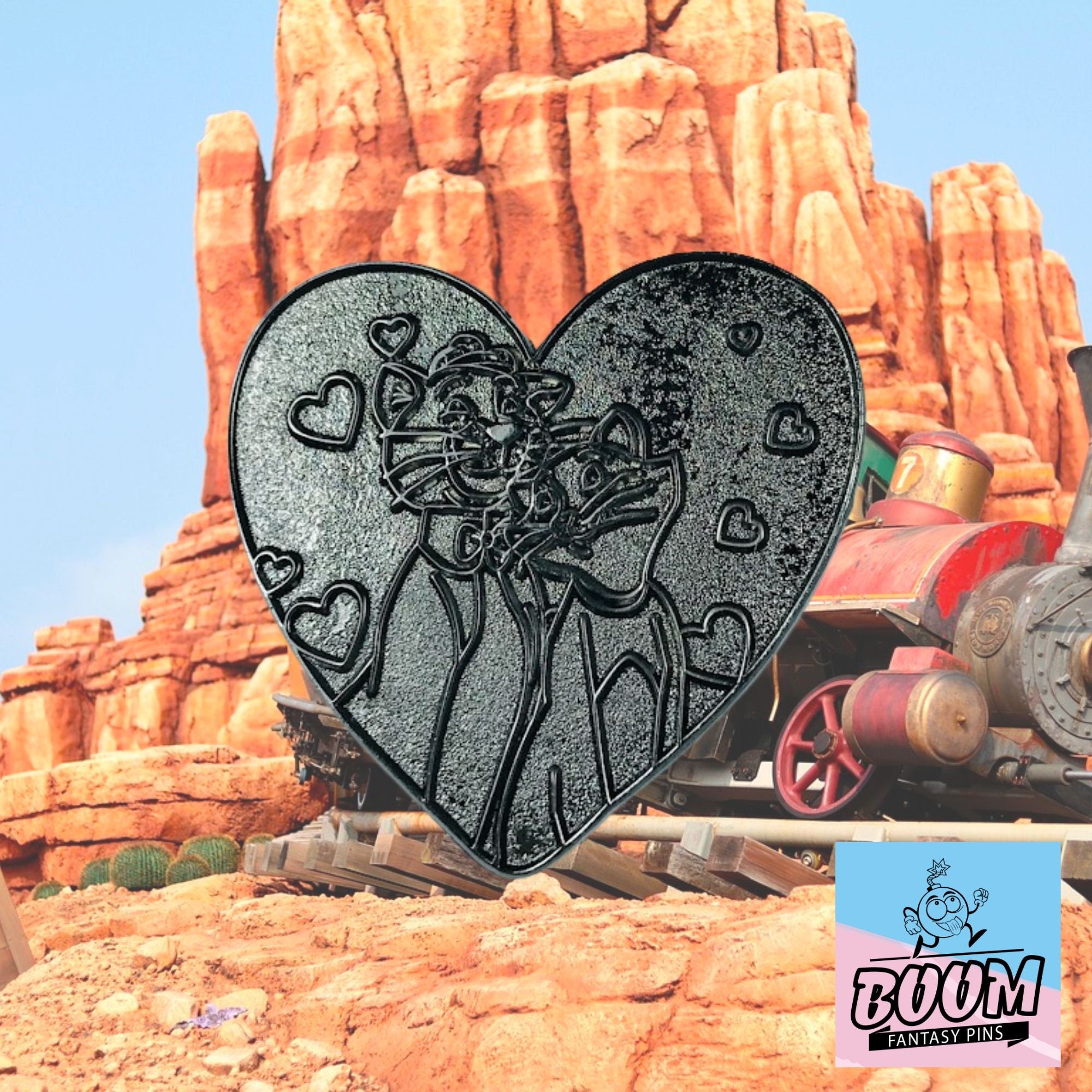 Pin – Duquesa y Thomas O'Malley de Los Aristogatos – Disney Fantasy