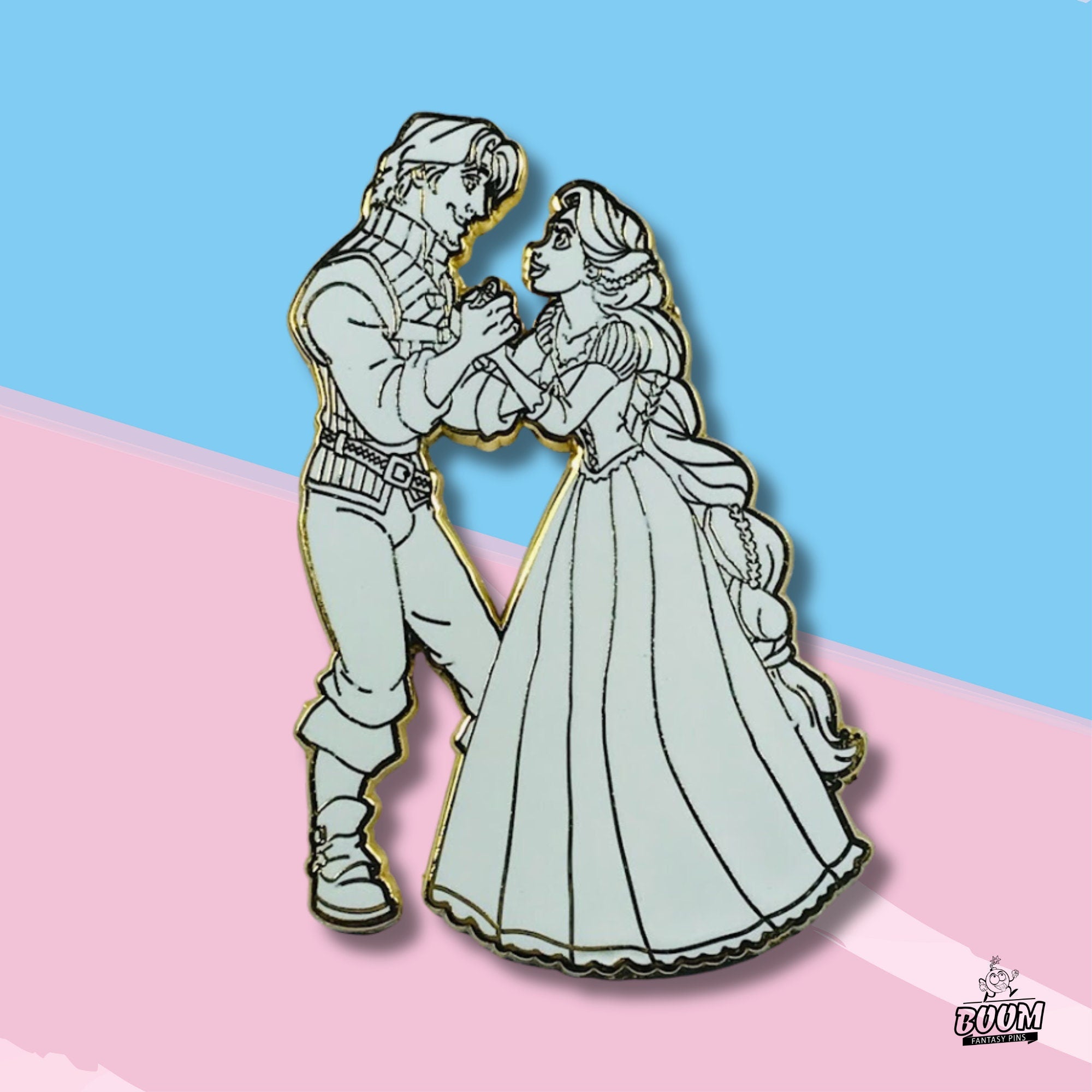 Pin – Rapunzel y Flynn Rider de Enredados – Disney Fantasy