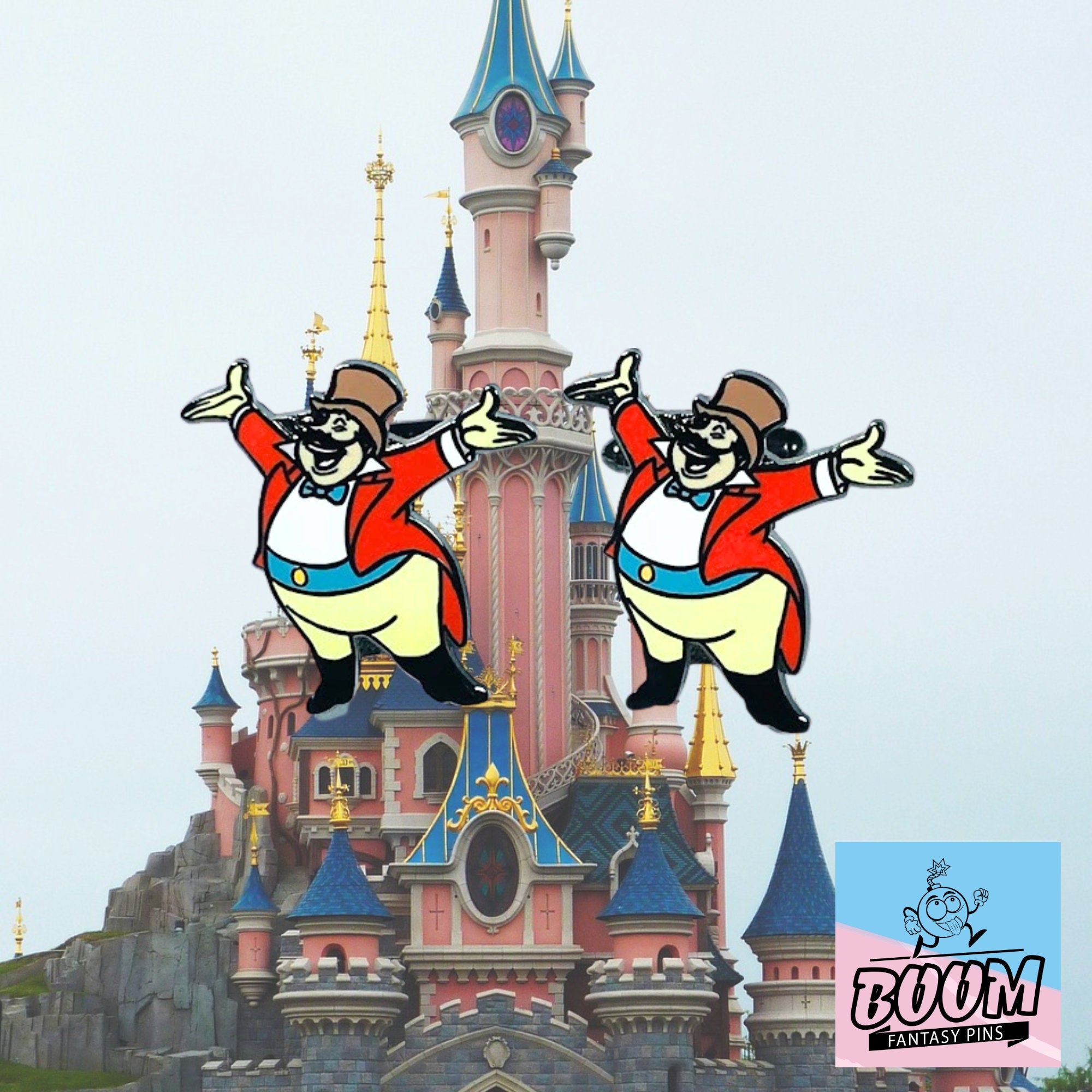 Boutons de manchette – Maître de cérémonie du film Dumbo de Disney Fantasy