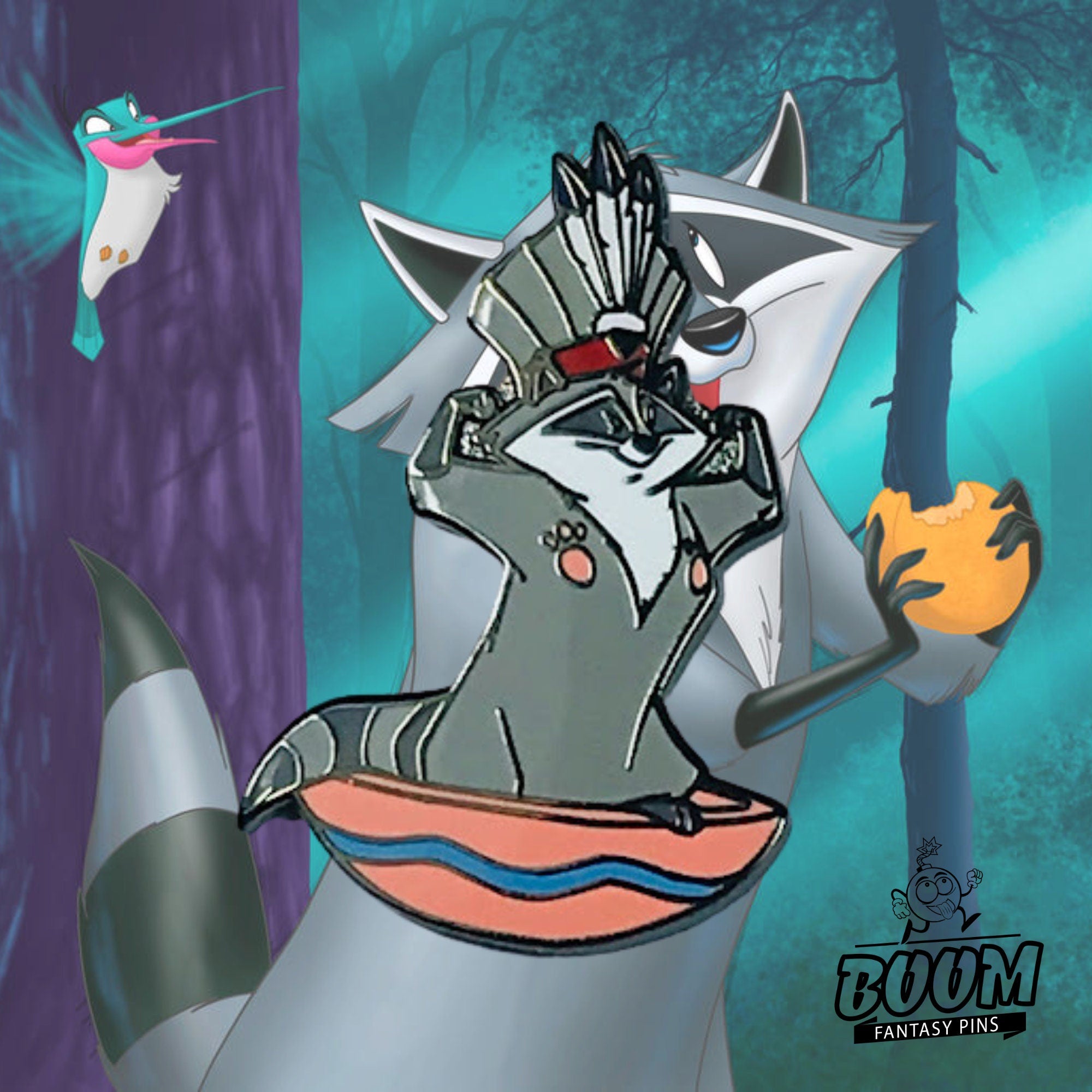 Pin – Meeko de Pocahontas – Disney Fantasy