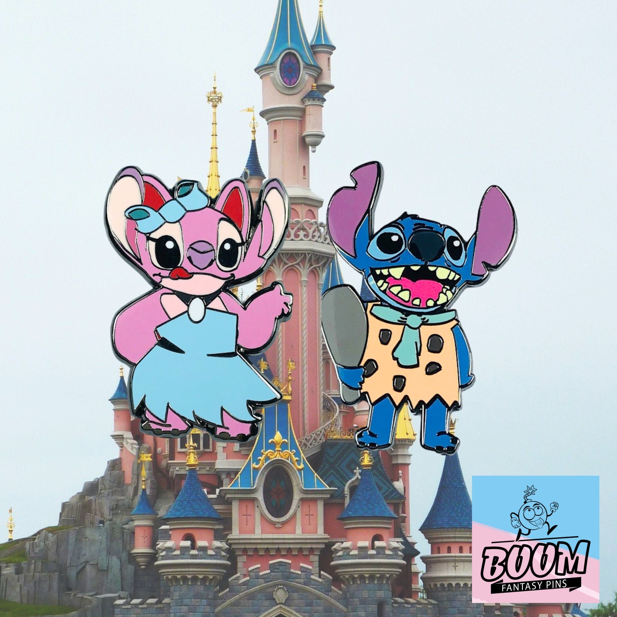 Pin – Experimento 626 Stitch y Ángel de Lilo y Stitch – Disney Fantasy