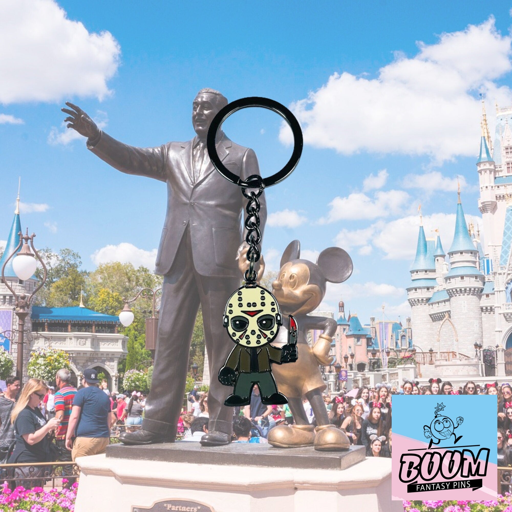 Porte-clés – Jason Voorhees de Vendredi 13 – Franchise d'horreur