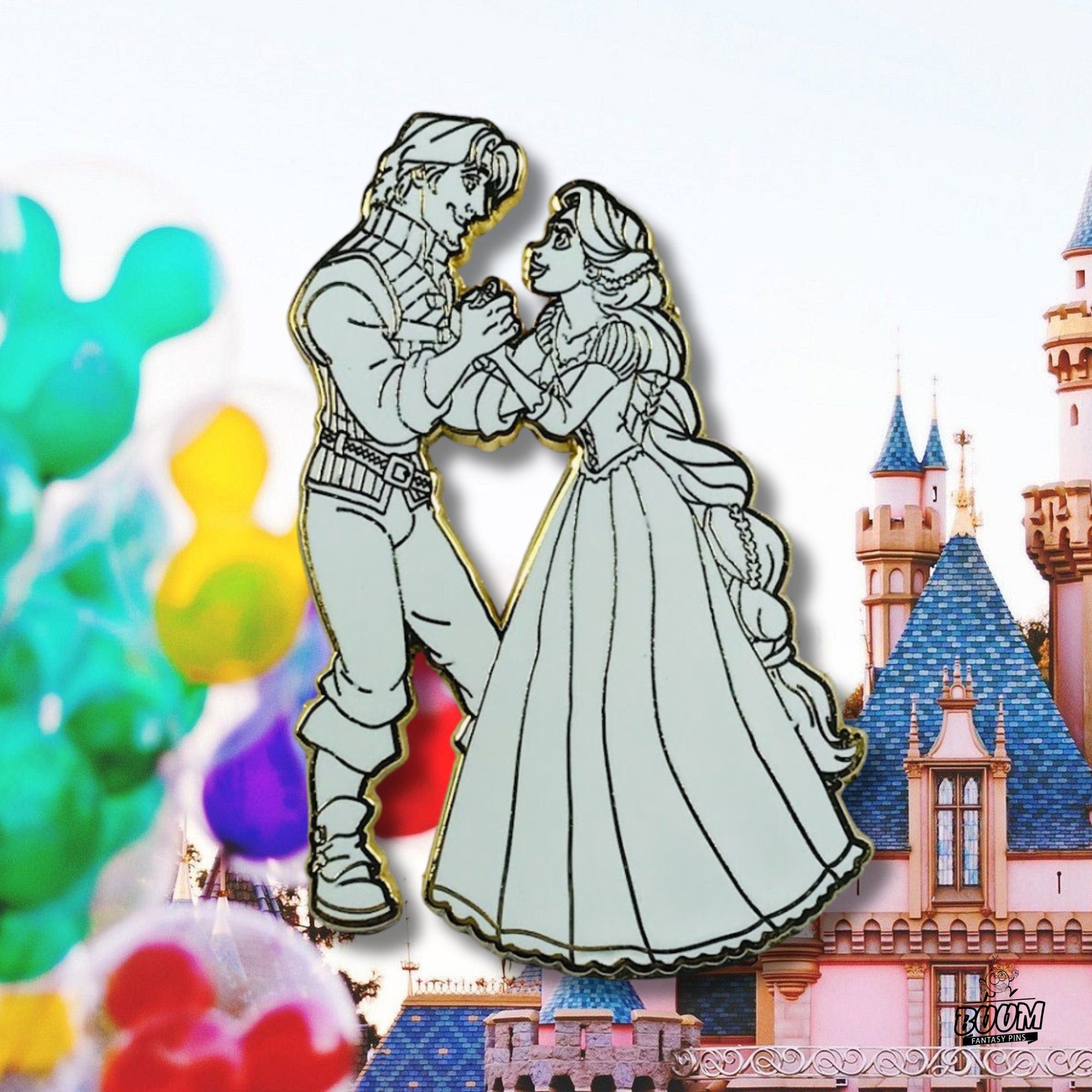 Pin – Rapunzel y Flynn Rider de Enredados – Disney Fantasy