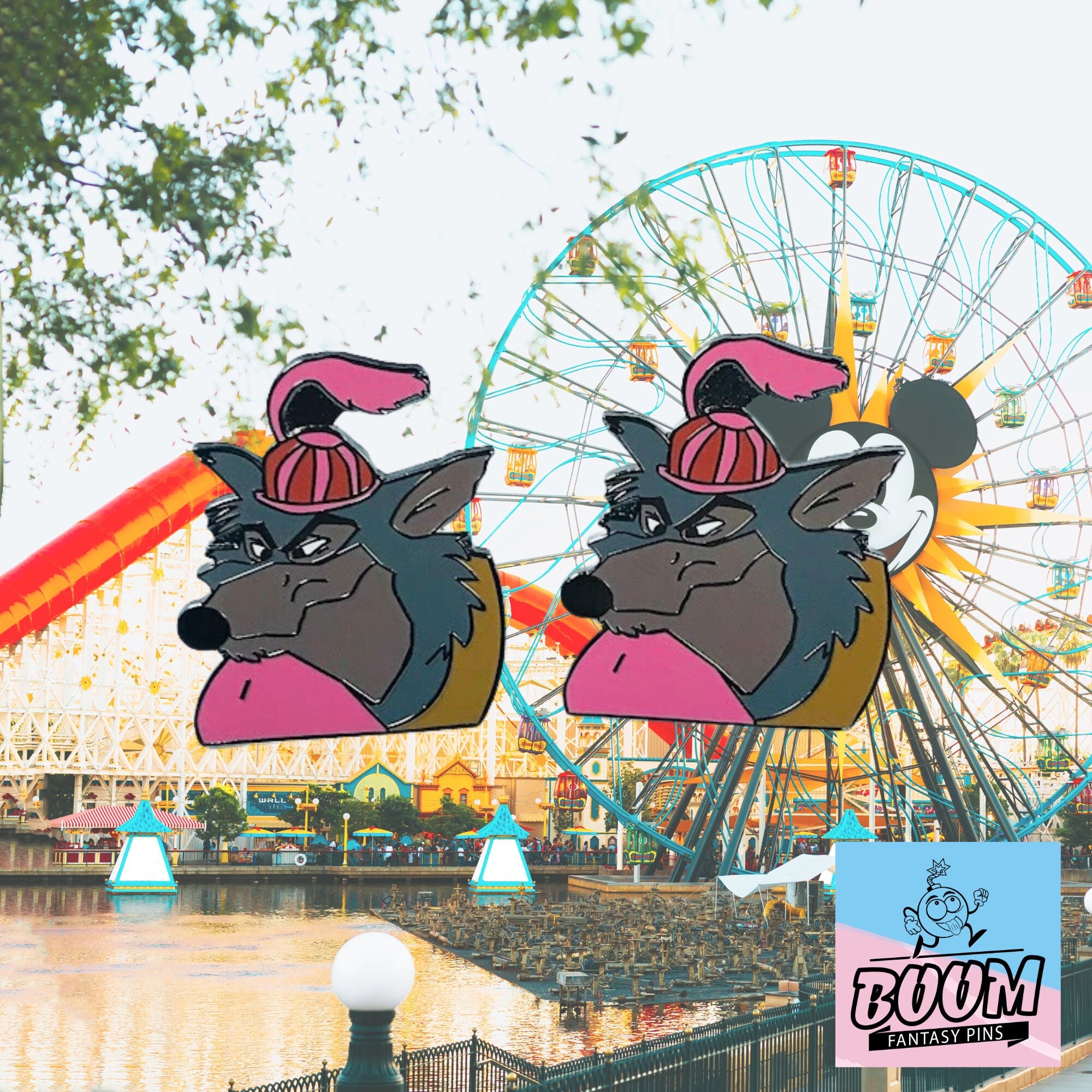 Cufflinks – Sheriff of Nottingham from Robin Hood – Disney Fantasy