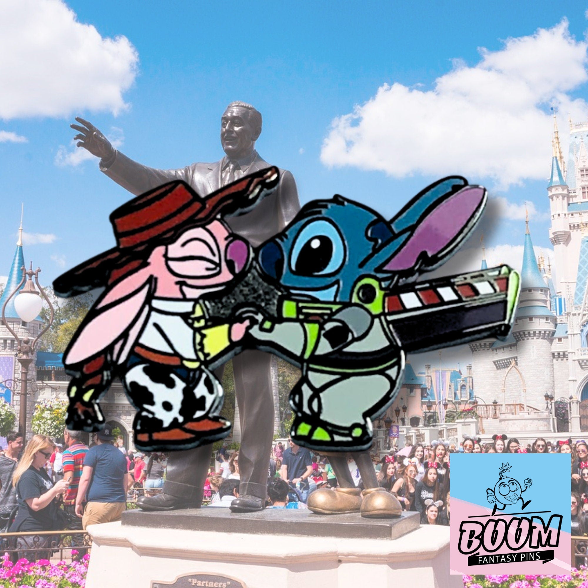 Épingle – Expérience 626 Stitch et Angel de Lilo et Stitch – Disney Fantasy