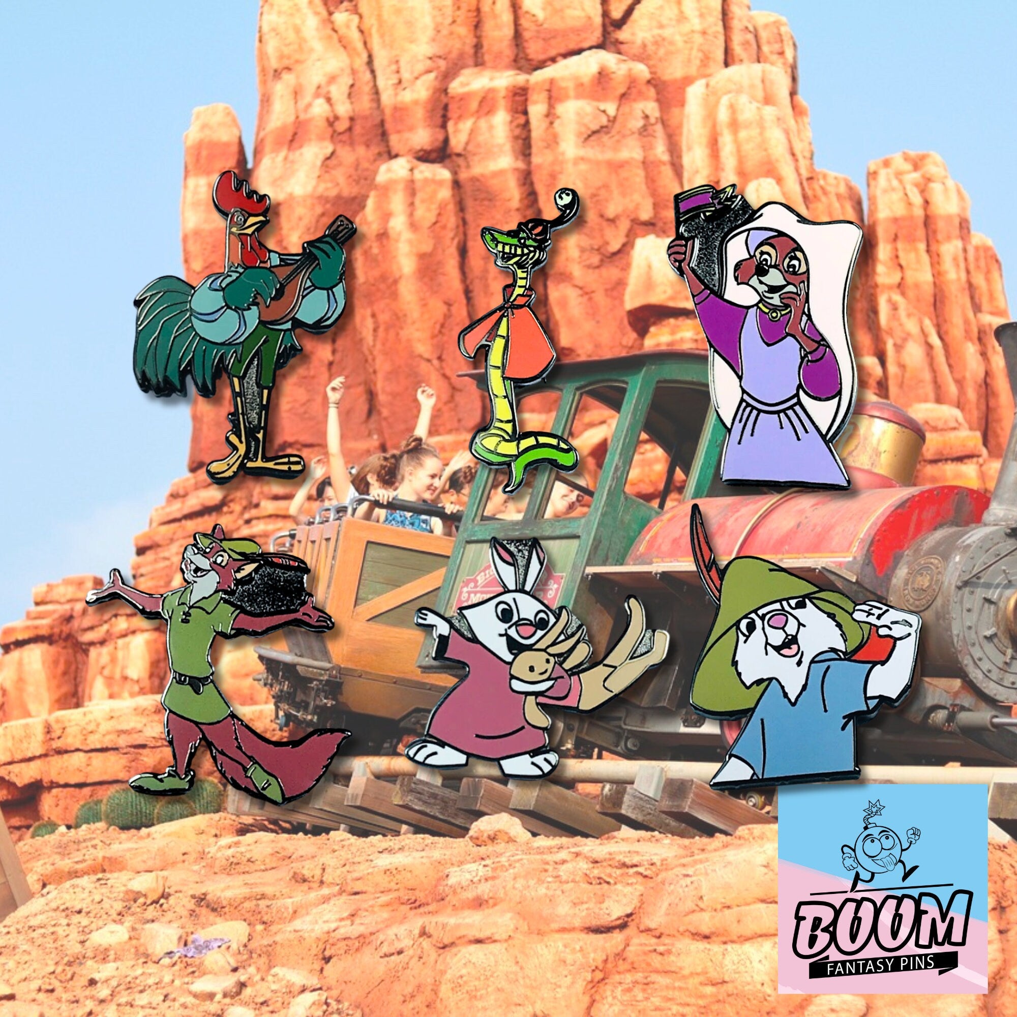 Pin's – Robin des Bois du film Robin des Bois – Disney Fantasy