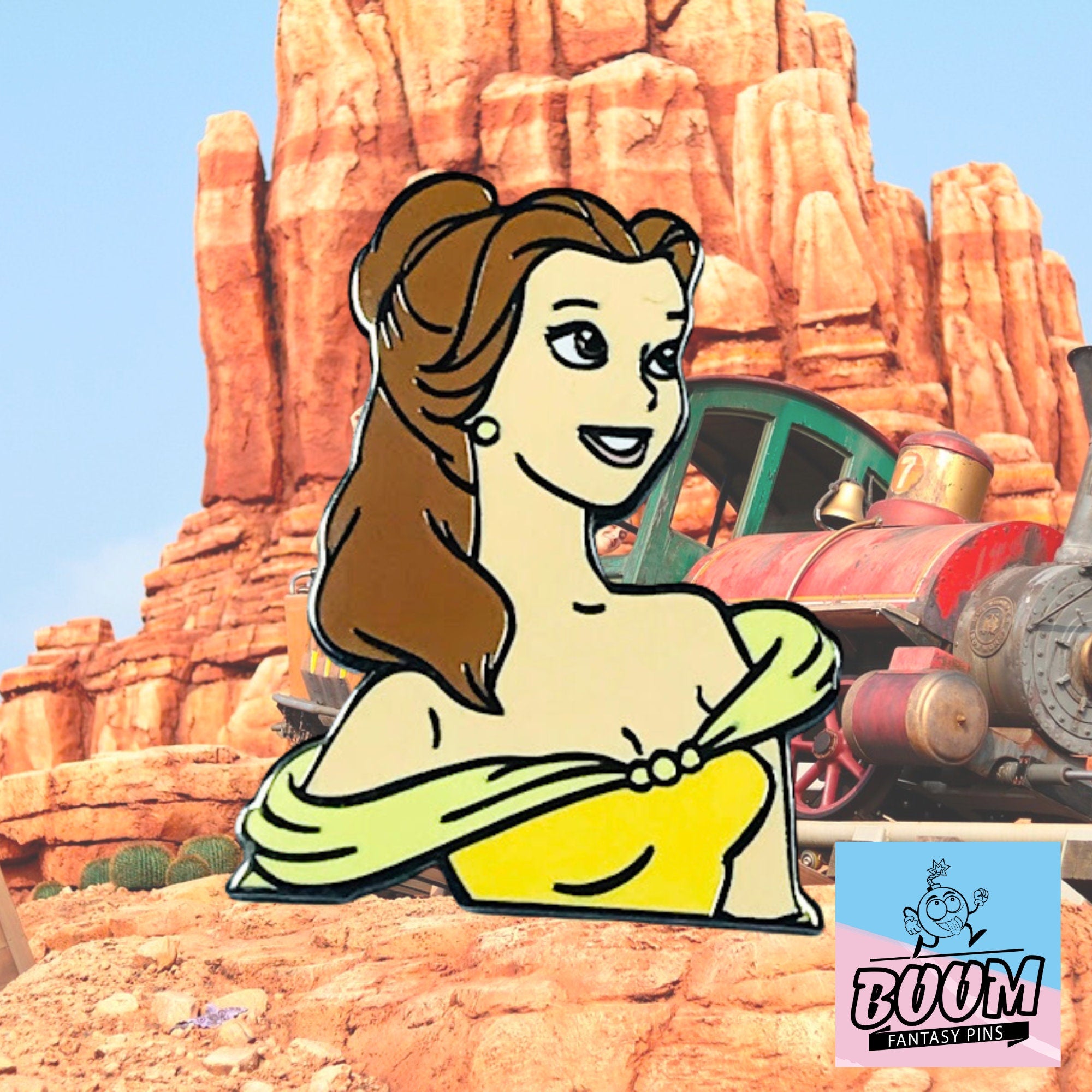 Pin – Princesa Bella de La Bella y la Bestia – Disney Fantasy