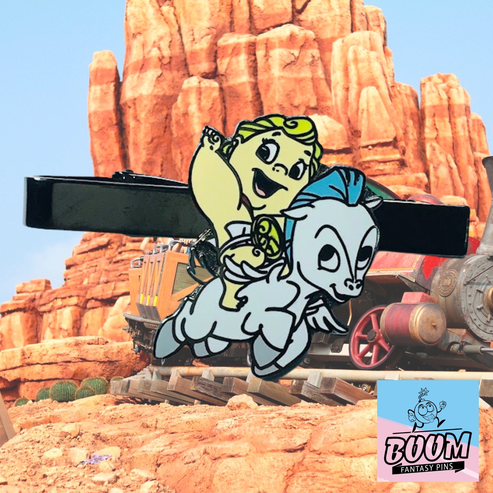 Alfiler de corbata – Zeus montando a Pegaso de Hércules – Disney Fantasy