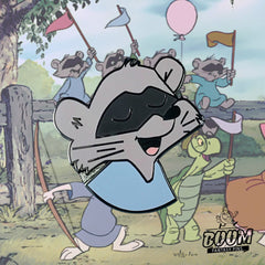 Pin – Mapache de Robin Hood – Disney Fantasy