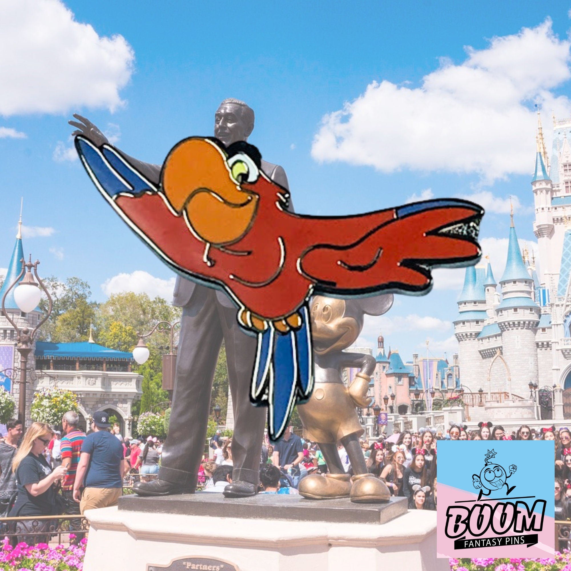 Pin's – Iago d'Aladdin – Disney Fantasy