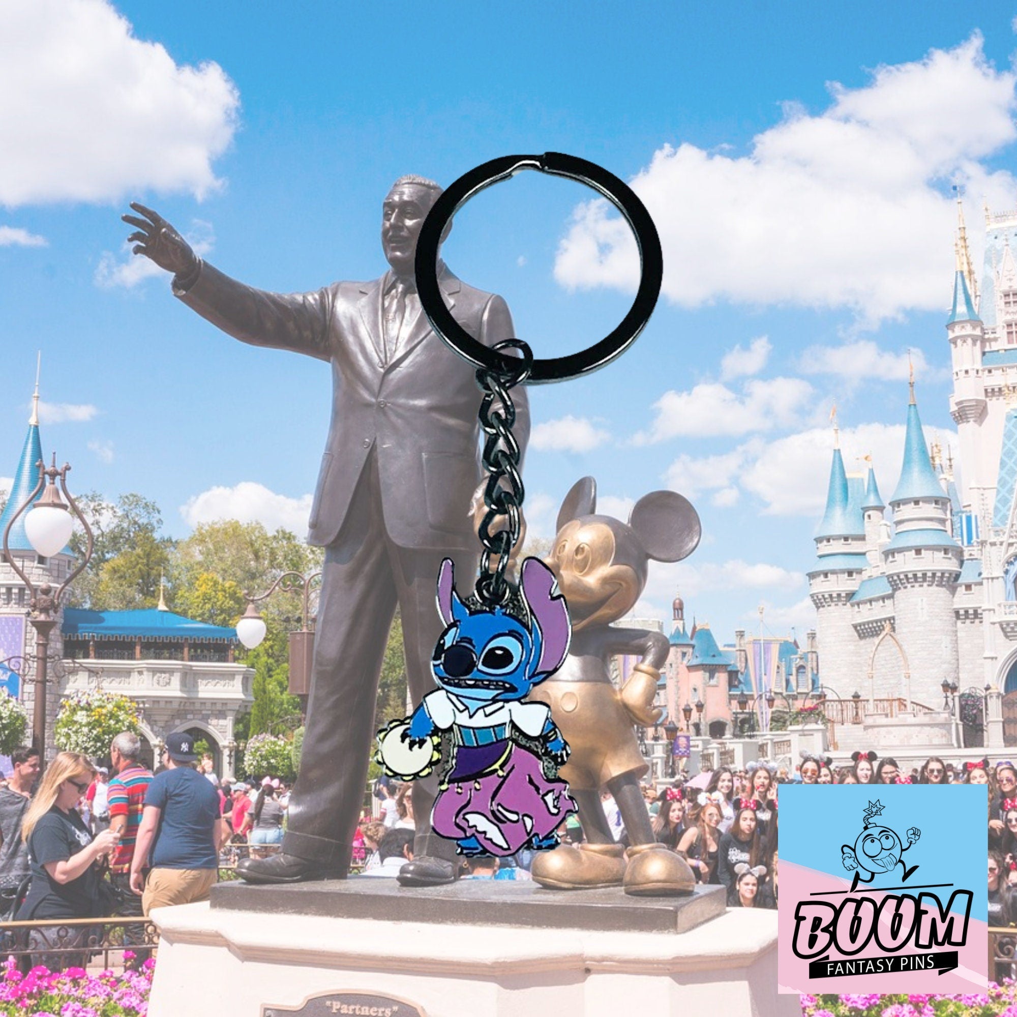 Porte-clés – Stitch Expérience 626 de Lilo &amp; Stitch – Disney Fantasy