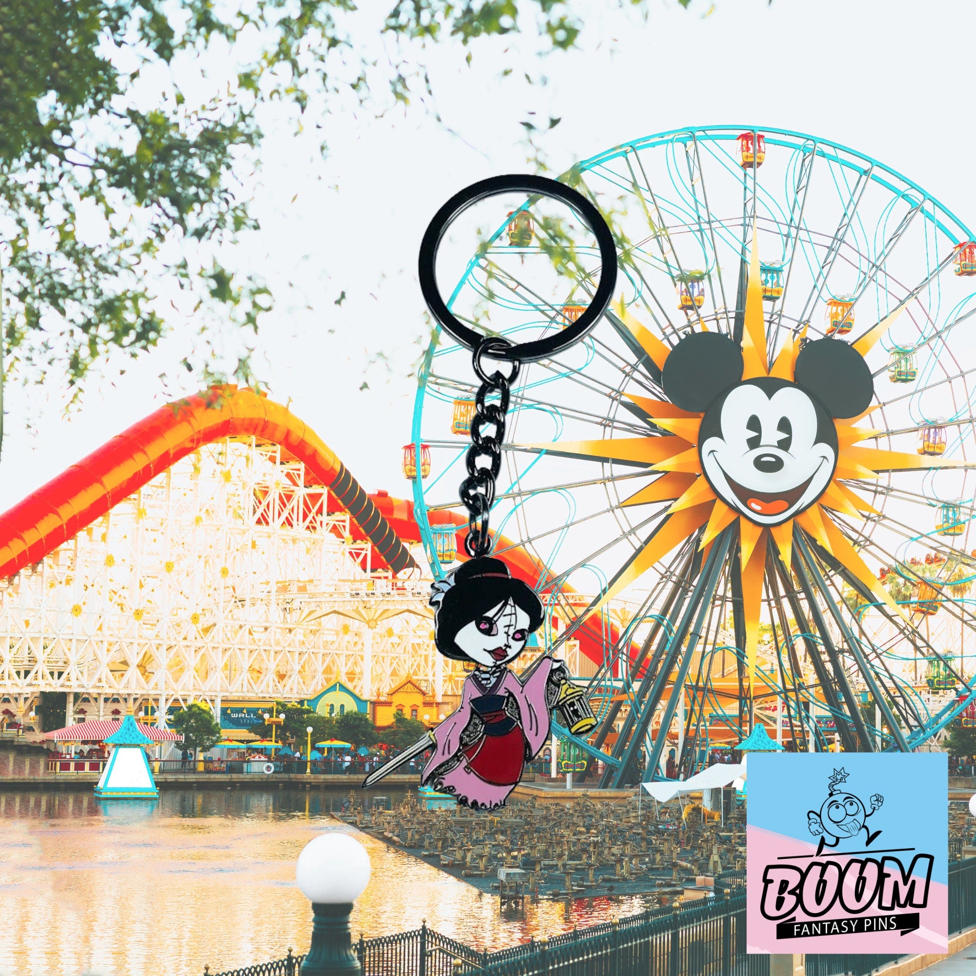 Porte-clés – Mulan du film Mulan – Disney Fantasy