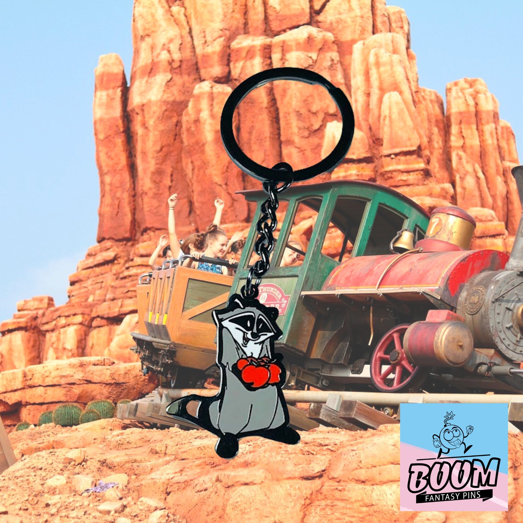 Porte-clés – Meeko de Pocahontas – Disney Fantasy