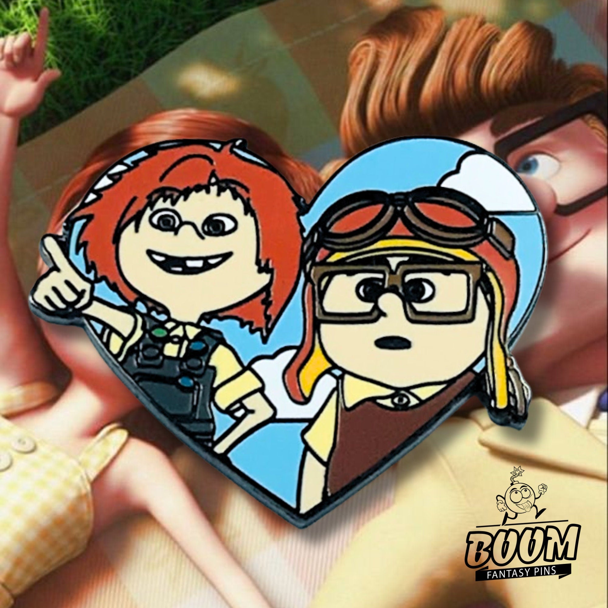 Pin – Carl Fredricksen y Ellie Fredricksen de Up – Disney Fantasy