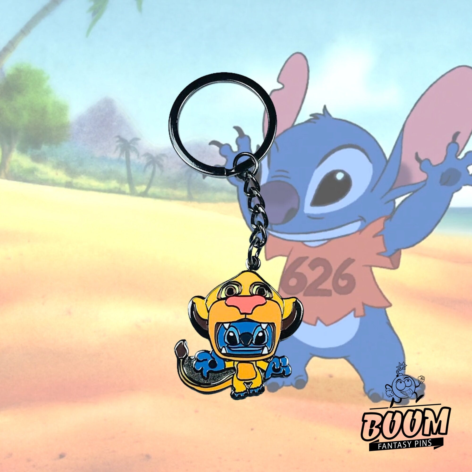 Porte-clés – Expérience 626 de Lilo &amp; Stitch – Disney Fantasy