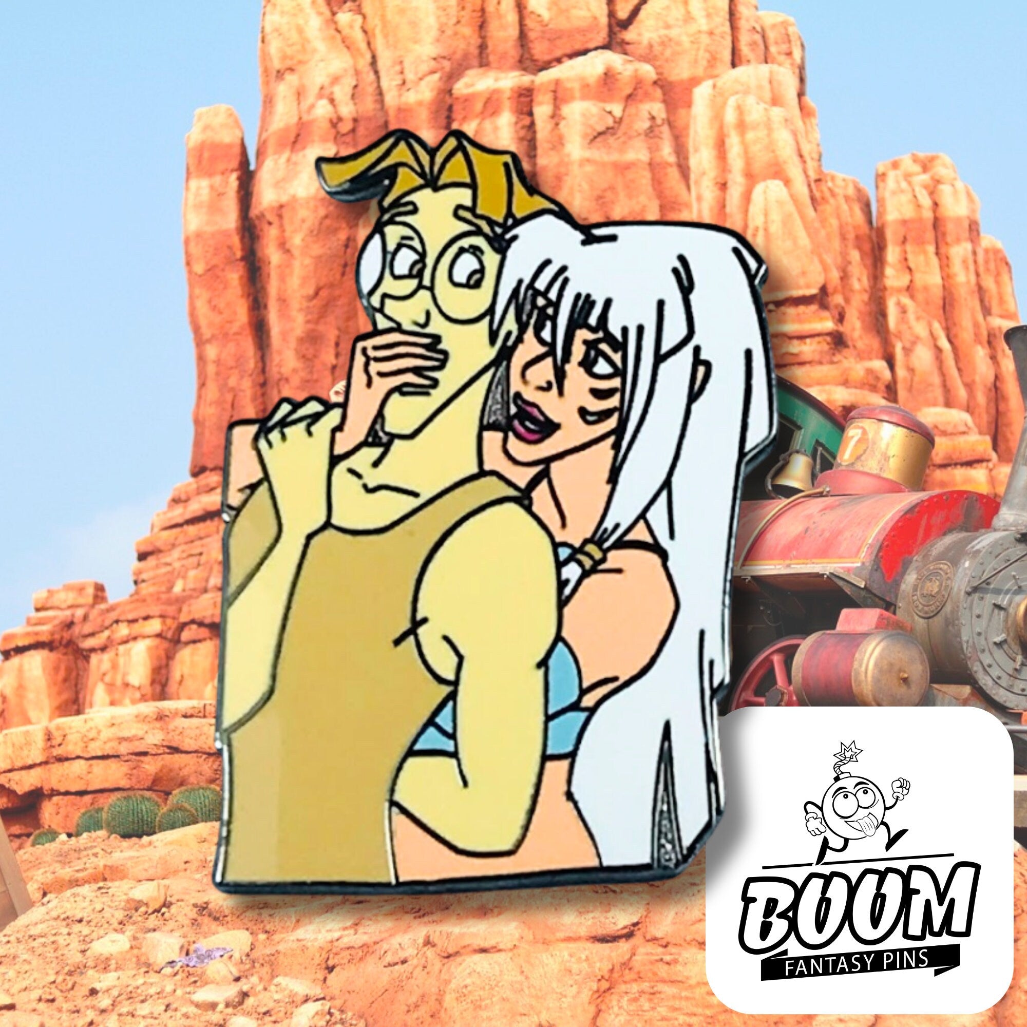 Pin's – Kida et Milo Thatch d'Atlantide, l'empire perdu – Disney Fantasy