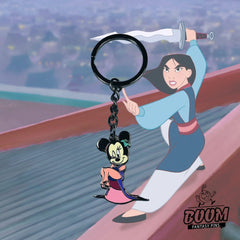 Llavero – Minnie Mouse como Mulan de Mulan – Disney Fantasy
