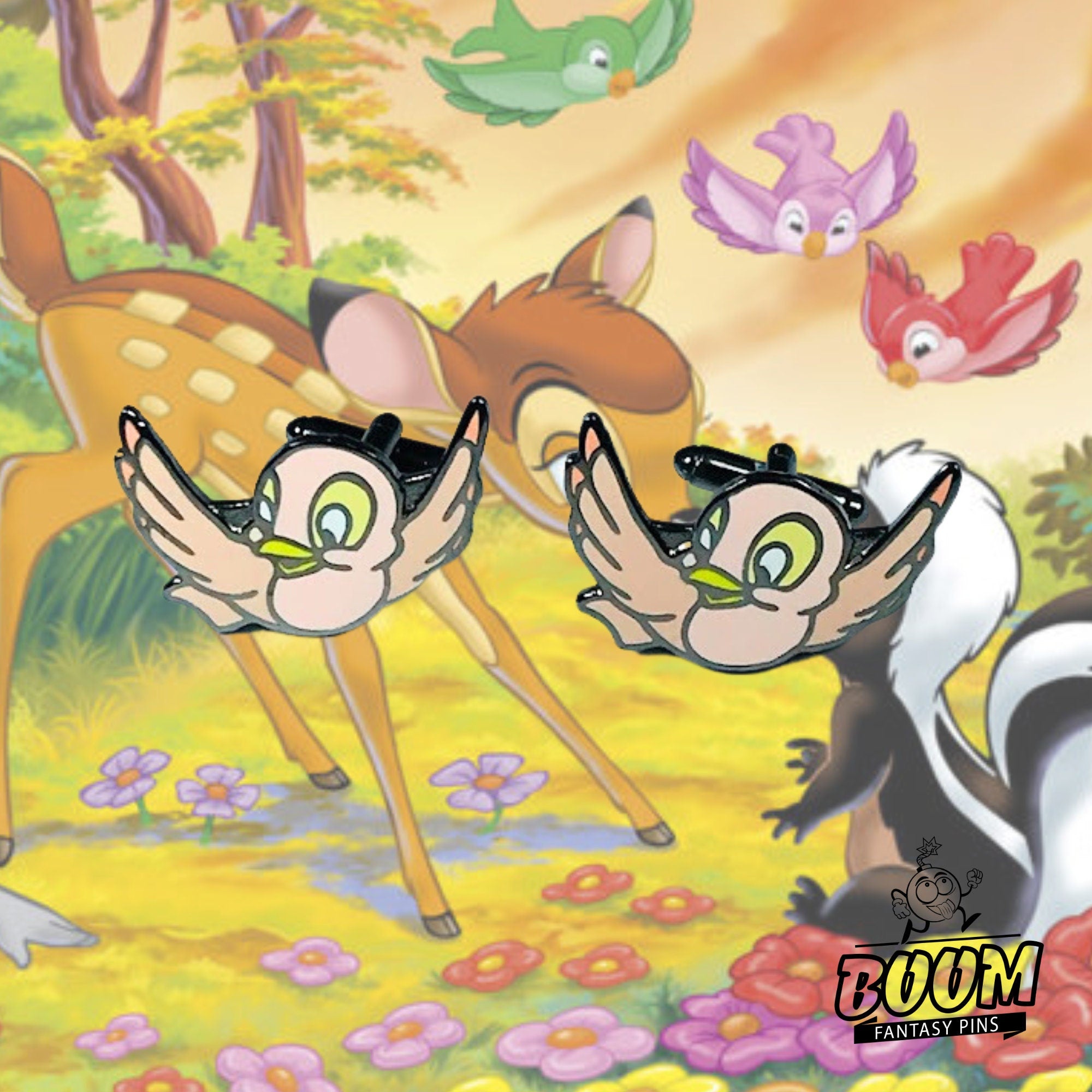 Boutons de manchette – Bambi du film Bambi – Disney Fantasy