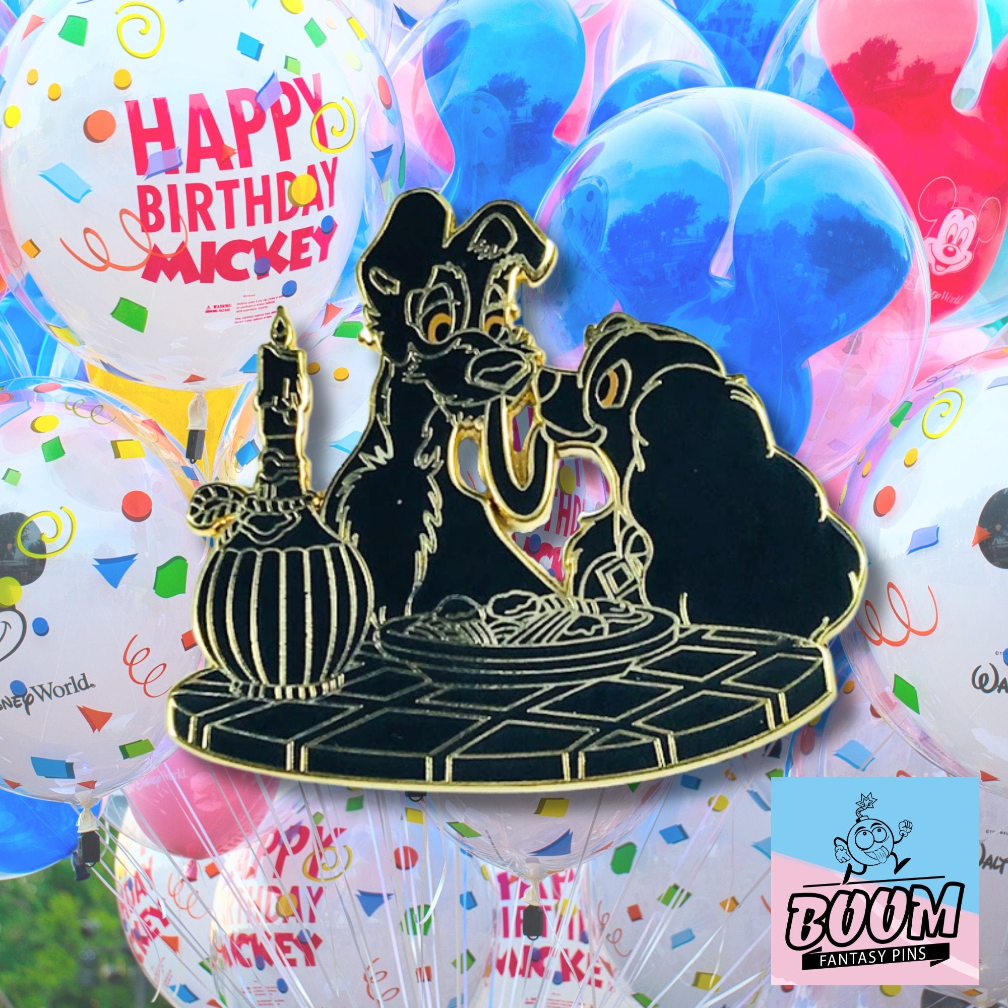 Pin – Lady and Tramp from Lady and the Tramp – Disney Fantasy