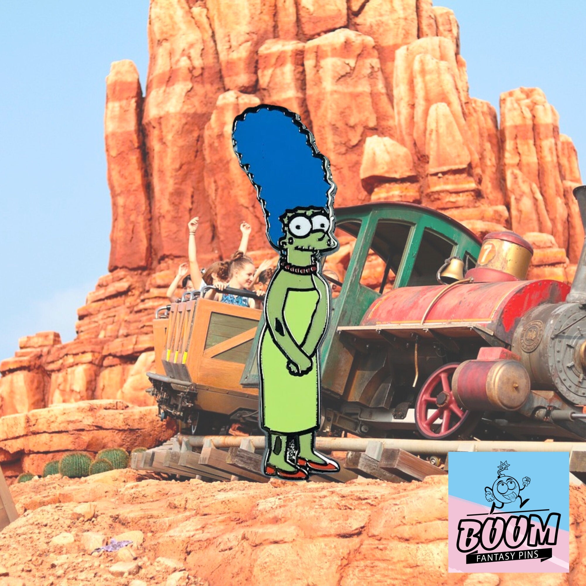 Pin's – Marge Simpson des Simpson – Disney Fantasy