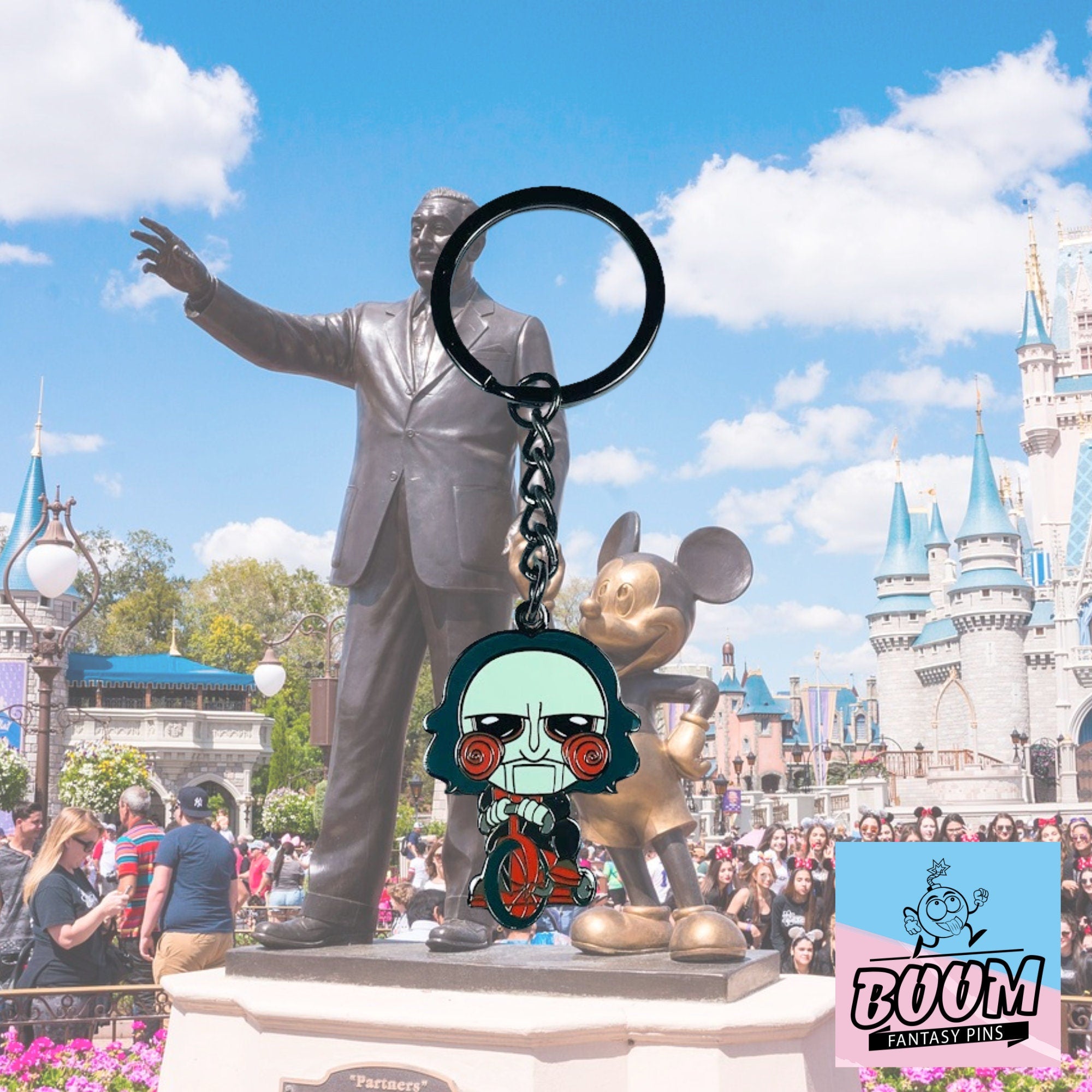 Llavero – Billy el títere de Saw – Franquicia Saw