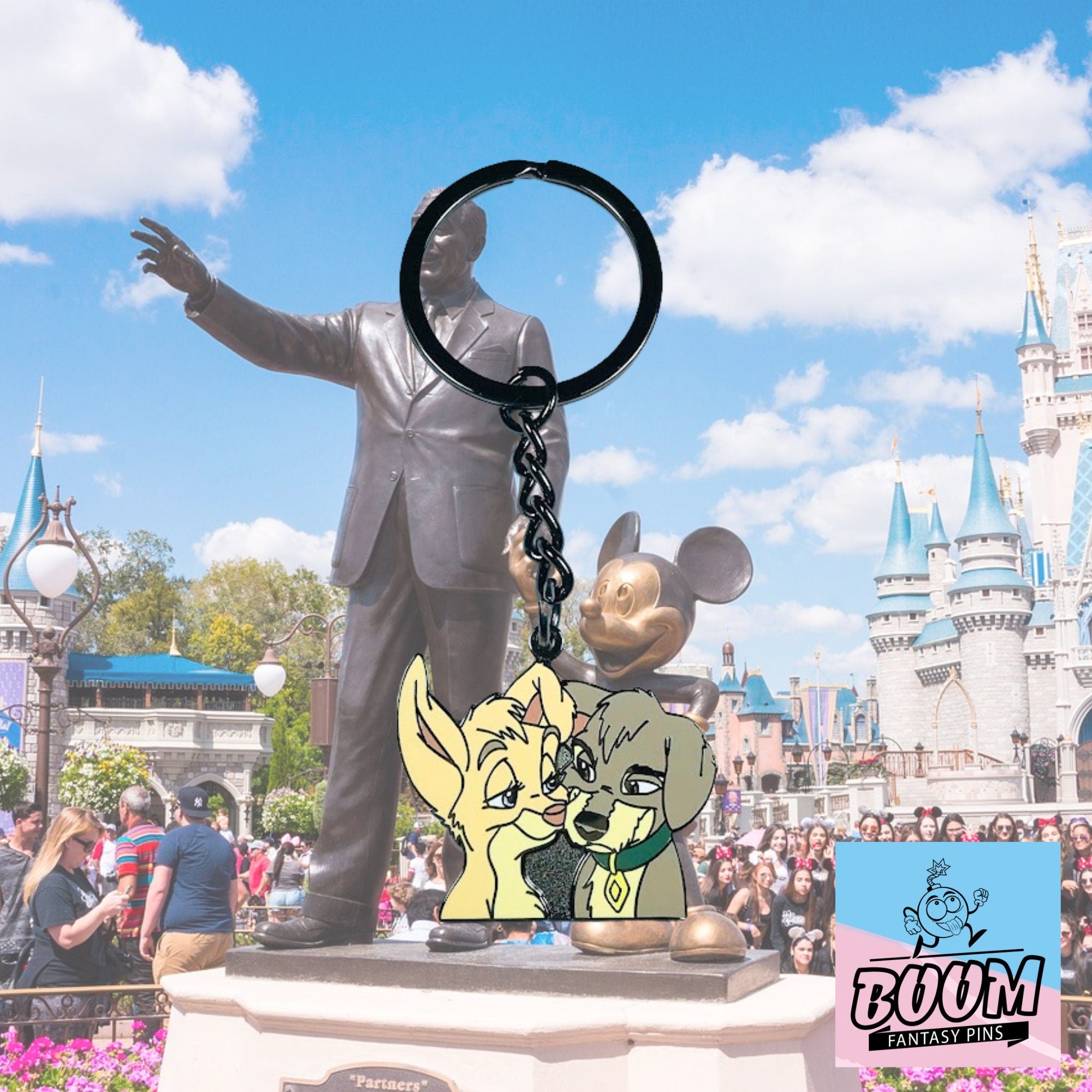 Llavero – La Dama y el Vagabundo de La Dama y el Vagabundo – Disney Fantasy