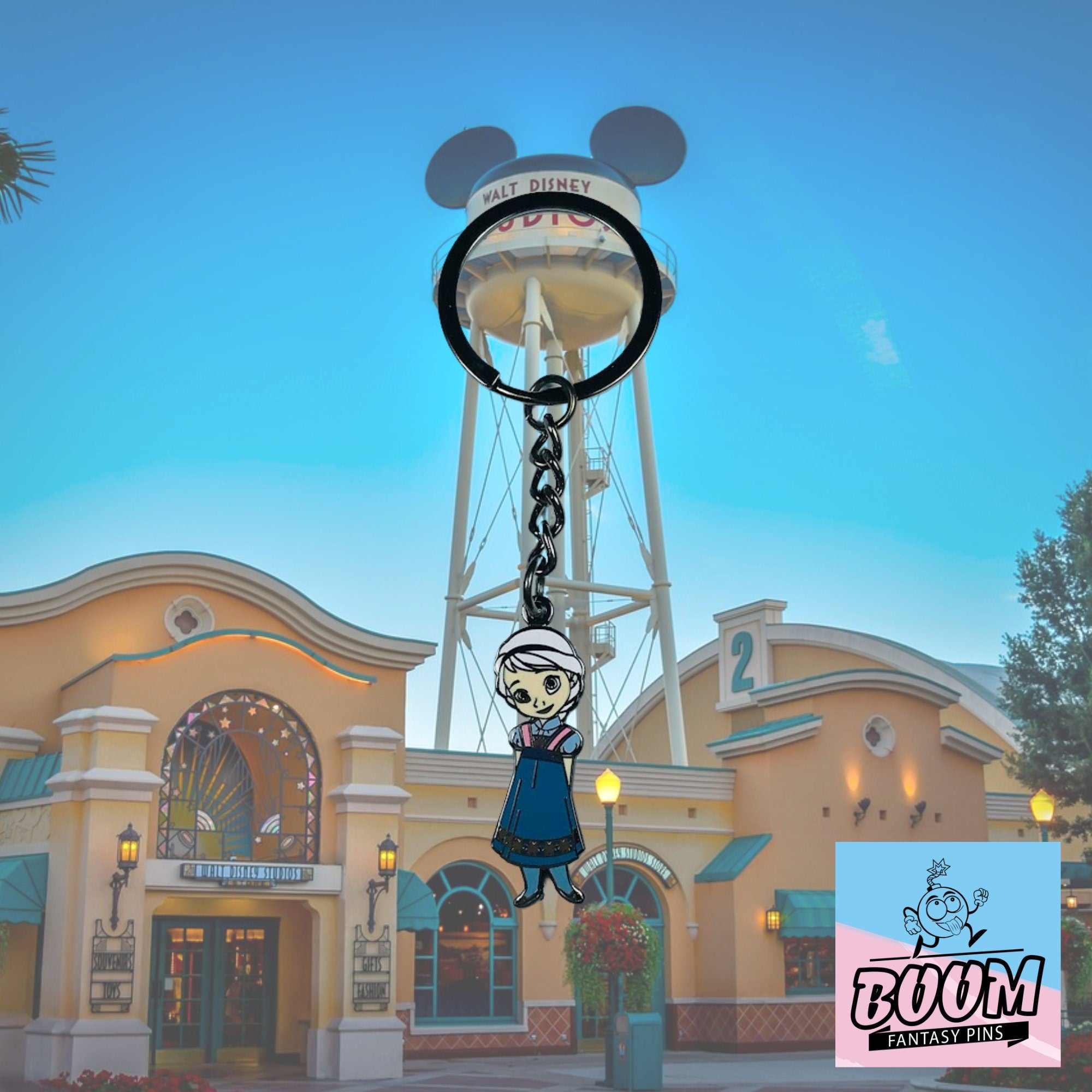 Porte-clés – Bébé Elsa de La Reine des Neiges – Disney Fantasy