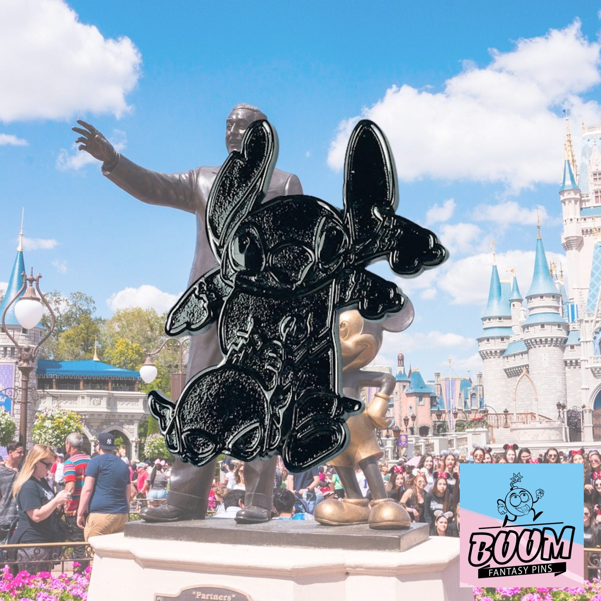 Prueba de alfiler: Stitch como Flash de Lilo y Stitch - Disney Fantasy