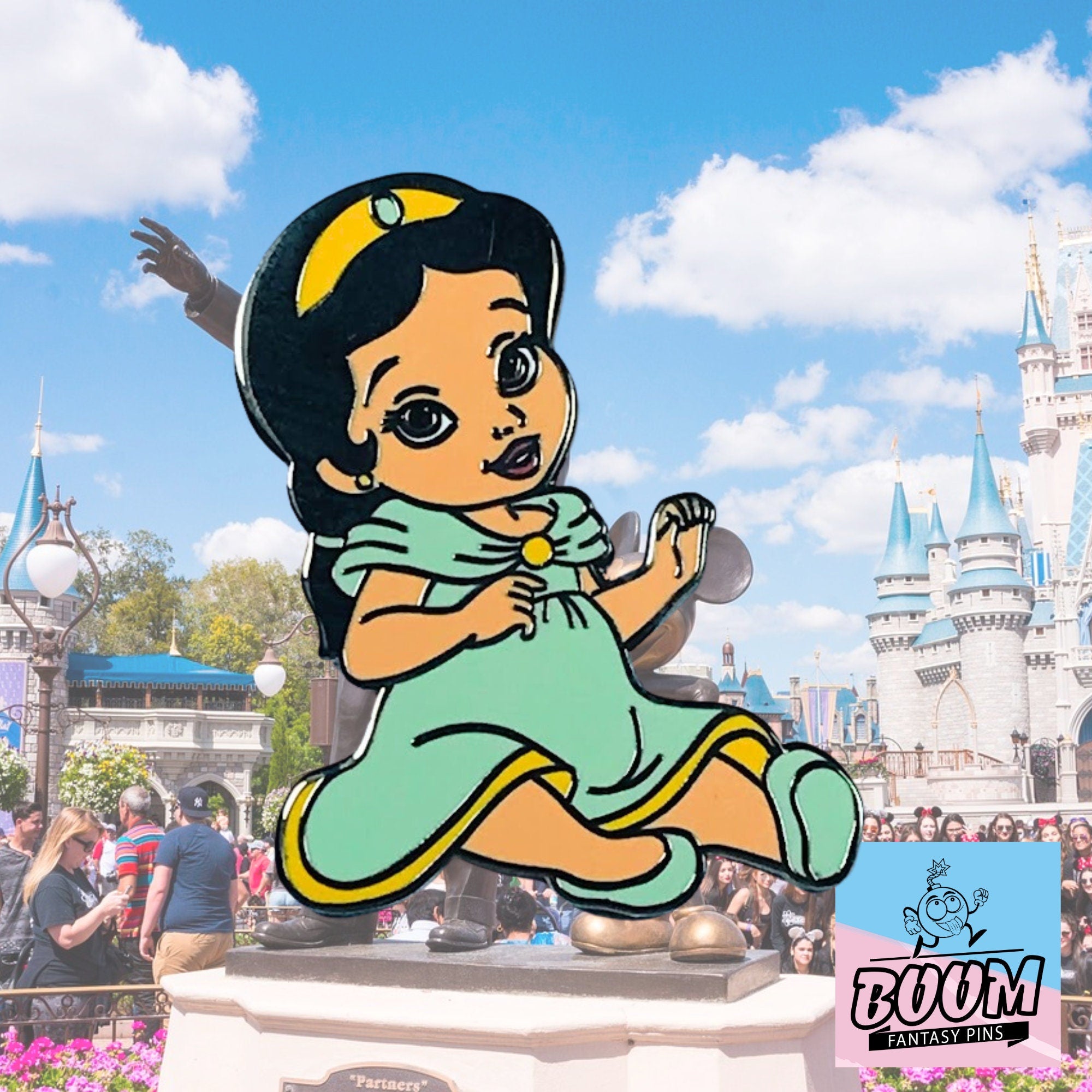 Pin – Princesa Jasmine de Aladdin – Disney Fantasy