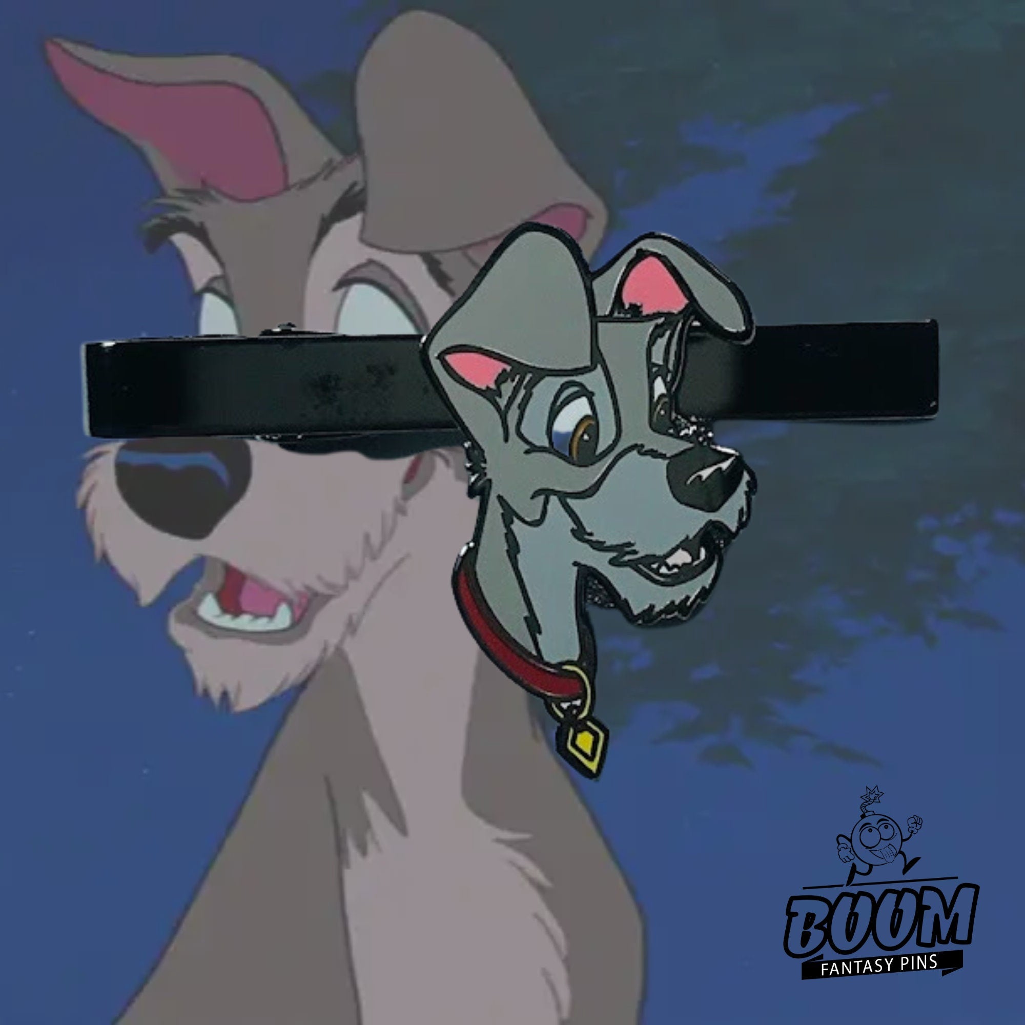 Tie Clip – Tramp from Lady and the Tramp – Disney Fantasy