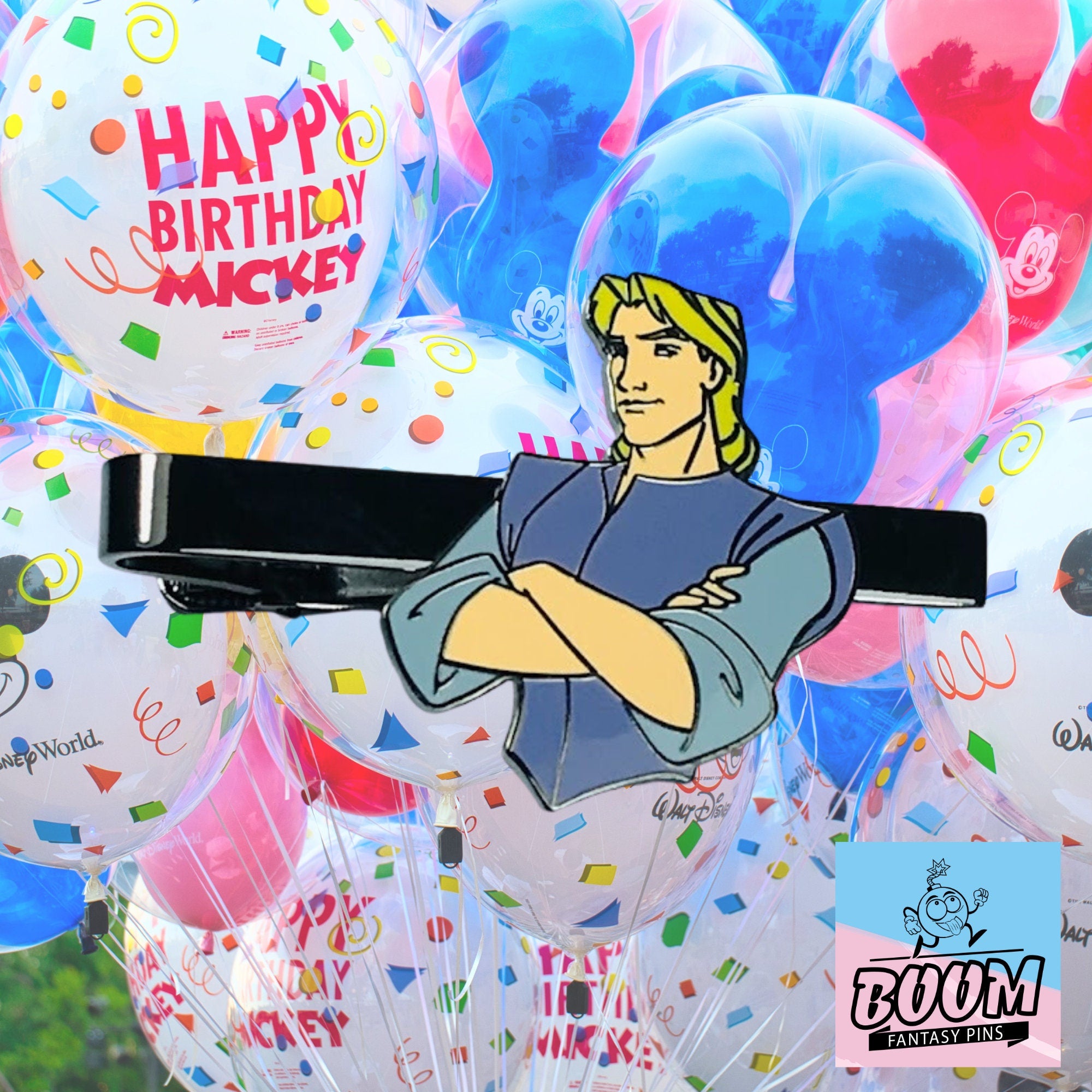 Pinza de corbata – Capitán John Smith de Pocahontas – Disney Fantasy