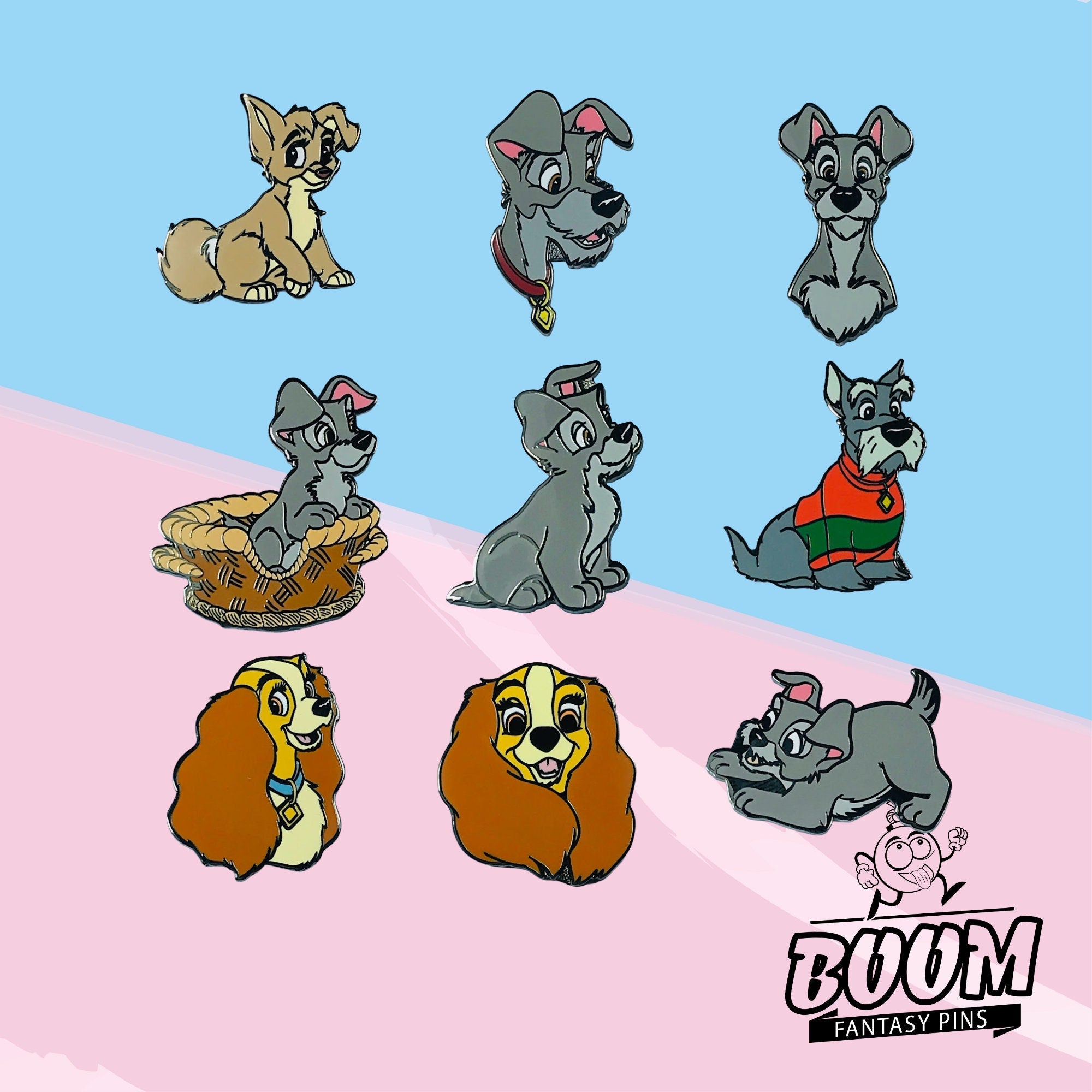 Pin – Lady from Lady and the Tramp – Disney Fantasy