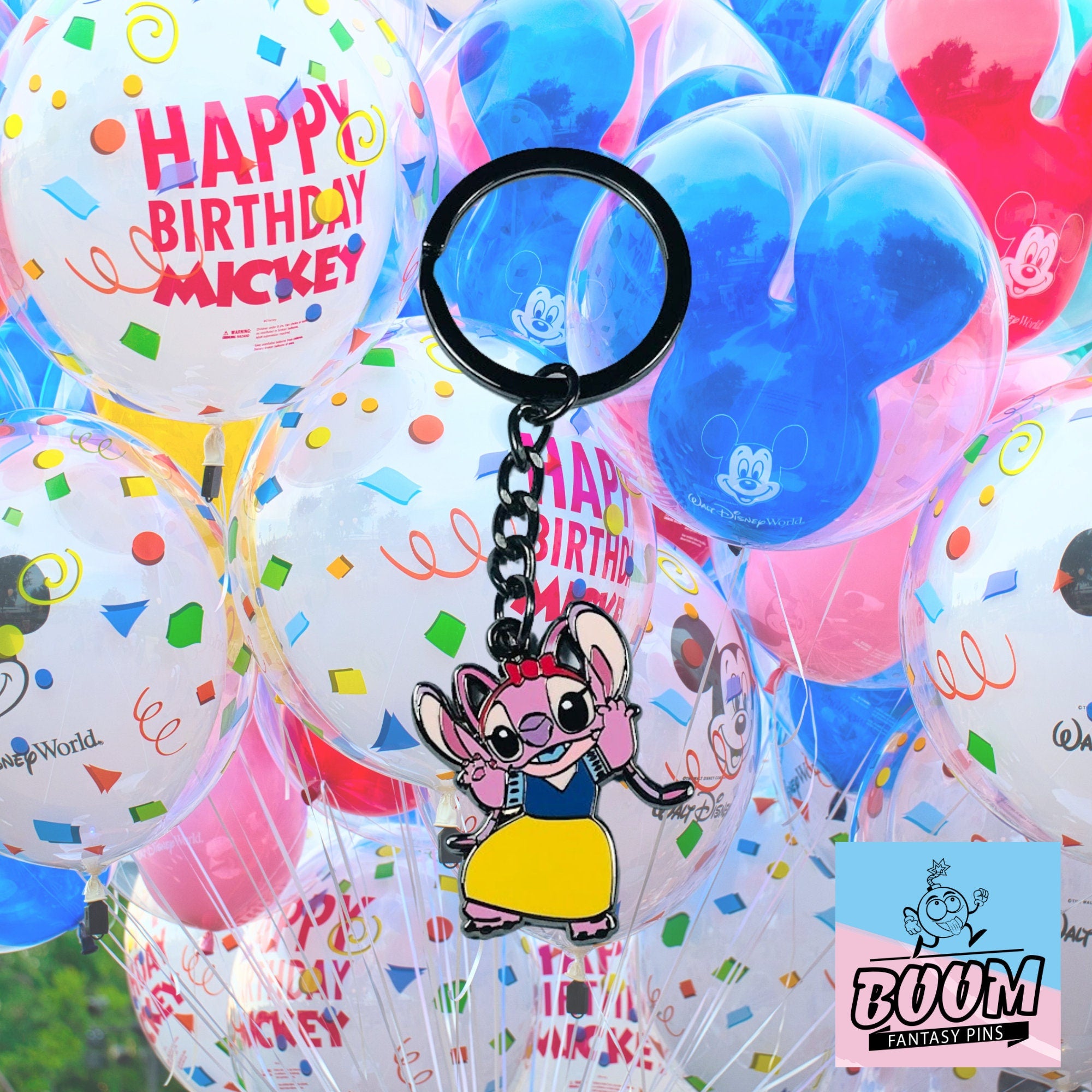 Llavero – Ángel como Blancanieves de Lilo y Stitch – Disney Fantasy