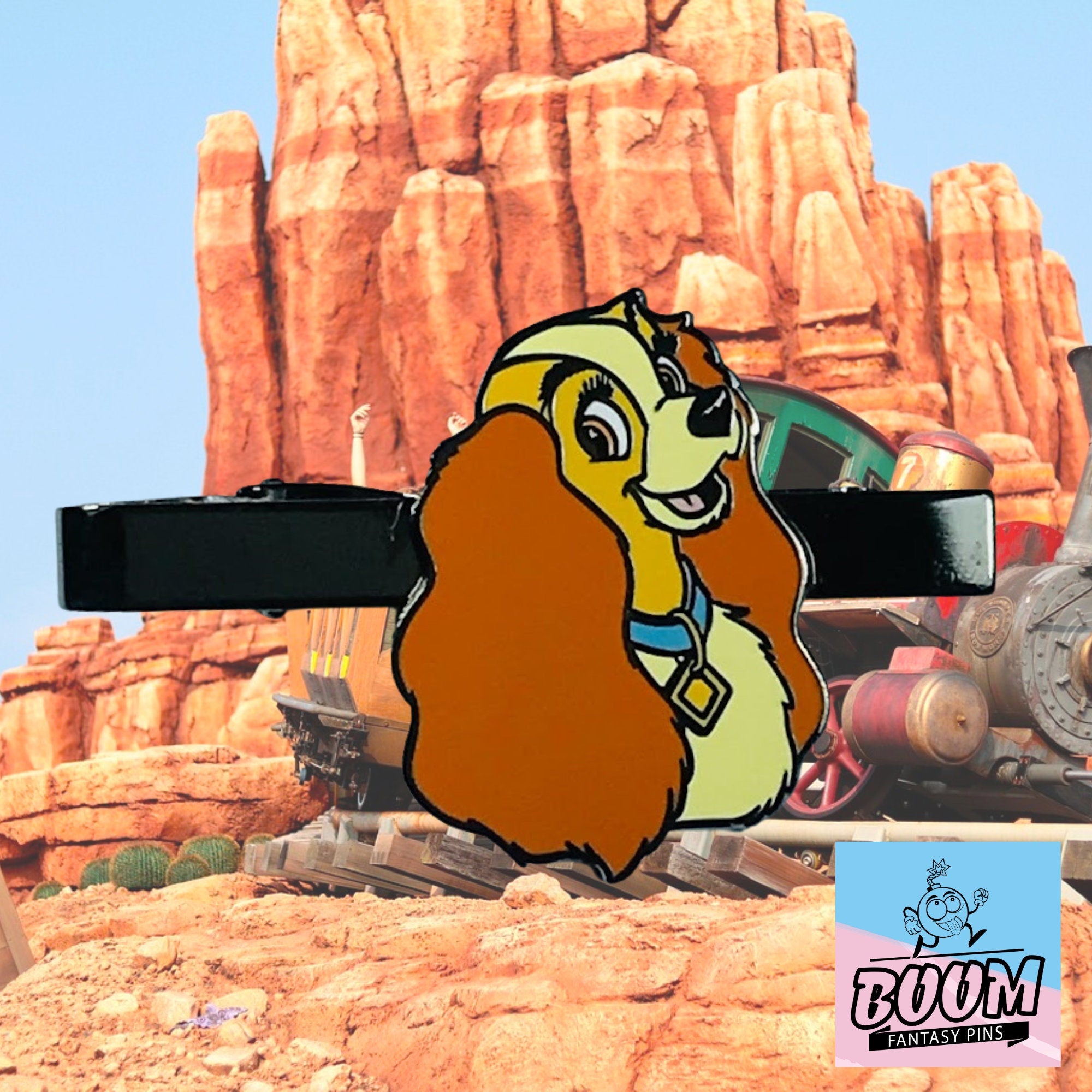 Tie Clip – Lady from Lady and the Tramp – Disney Fantasy