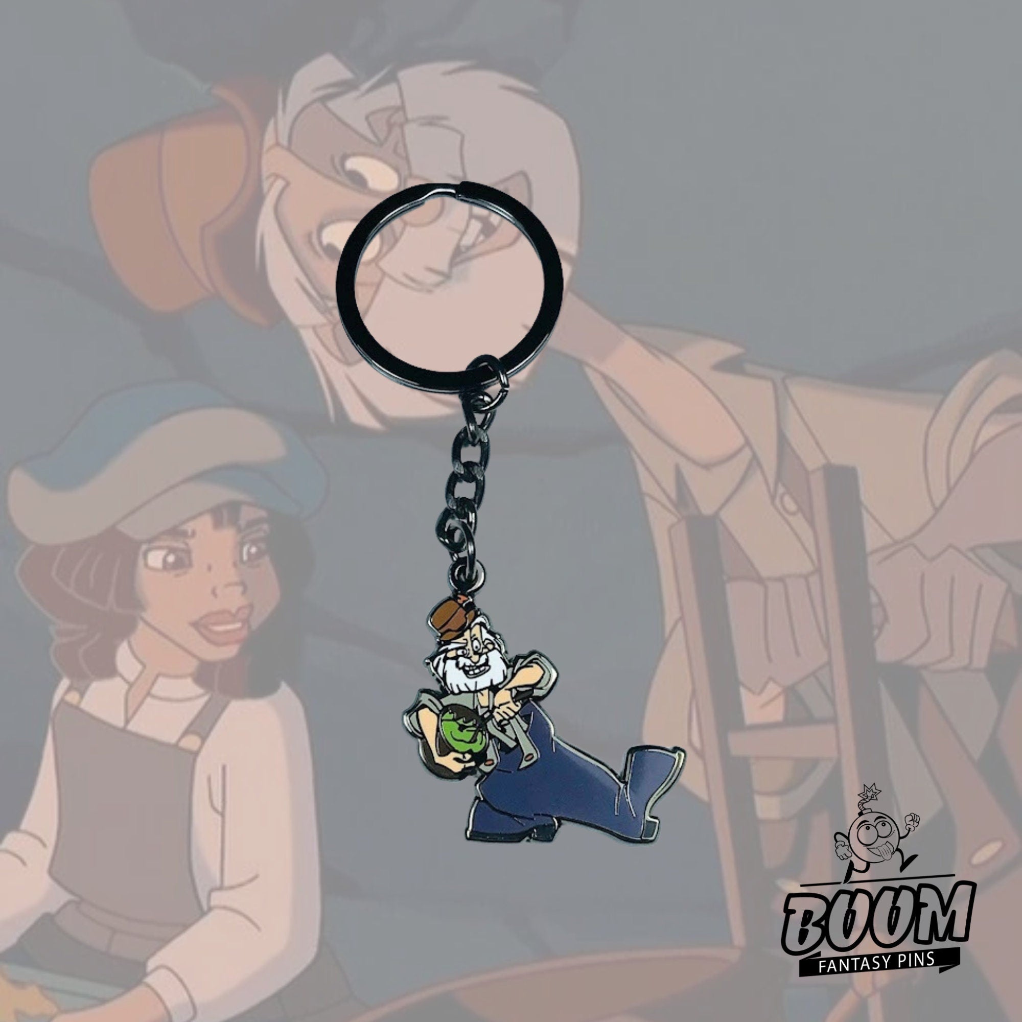 Llavero – Cookie Farnsworth de Atlantis: El Imperio Perdido – Disney Fantasy